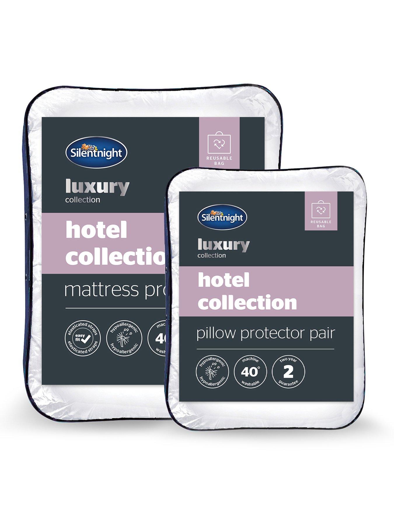 Silentnight Hotel Collection Mattress and Pillow Protector Bundle