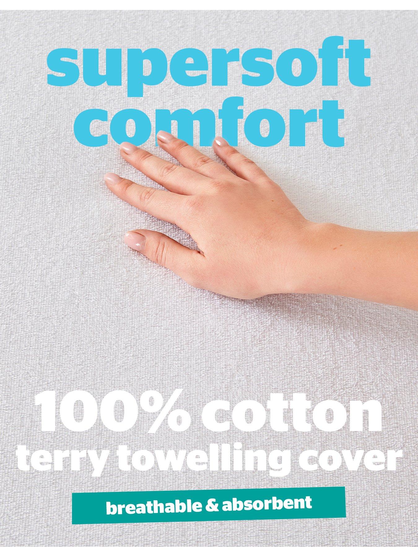 Image 3 of 7 of Silentnight Terry Towelling Mattress Protector