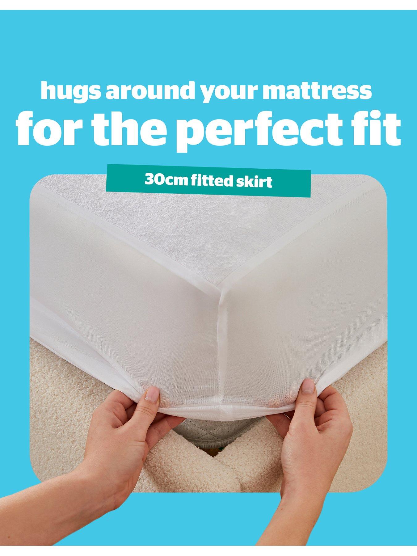 Image 6 of 7 of Silentnight Terry Towelling Mattress Protector
