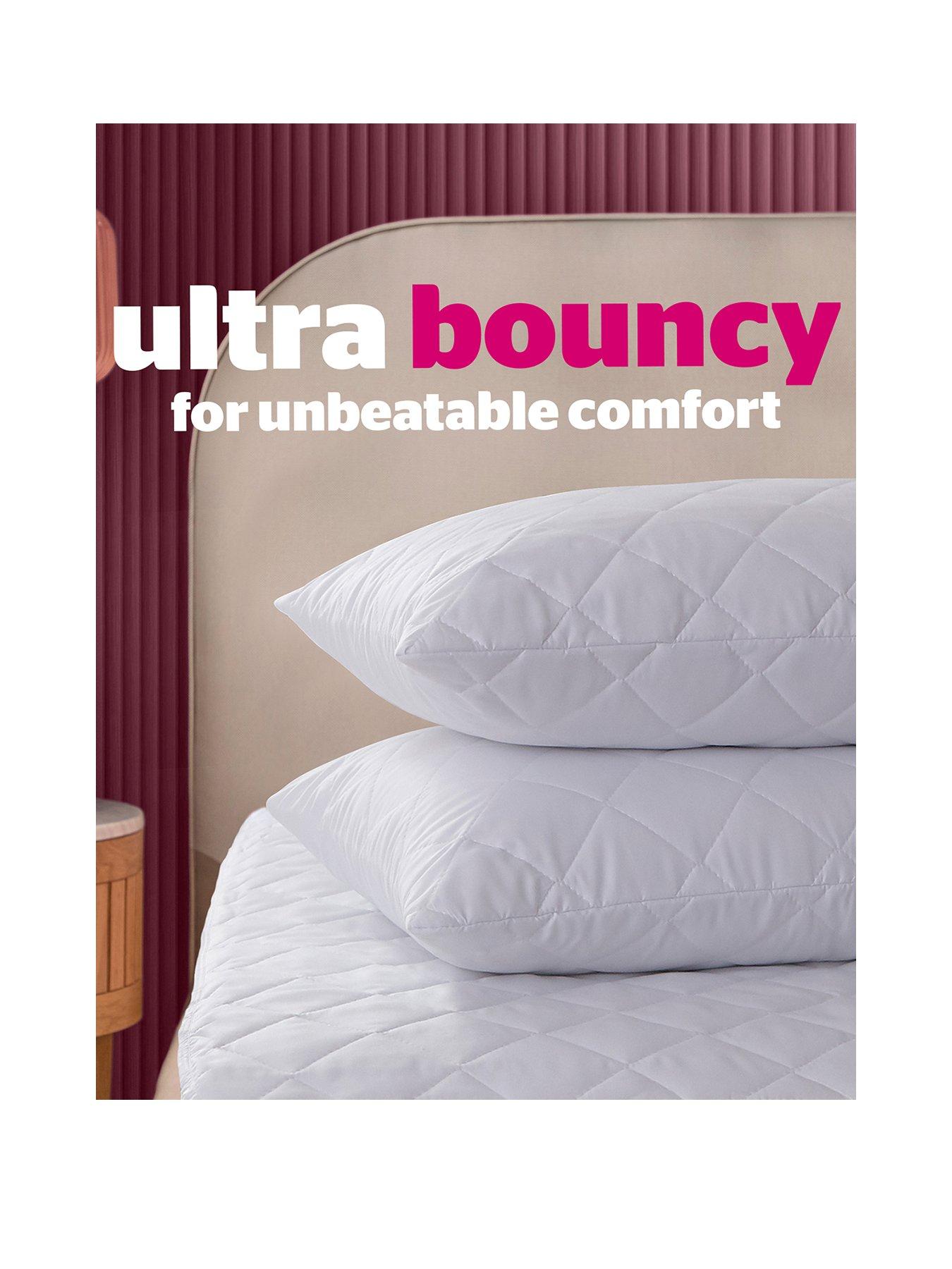 Image 2 of 7 of Silentnight Ultrabounce Mattress Pillow Protector - 2 Pack