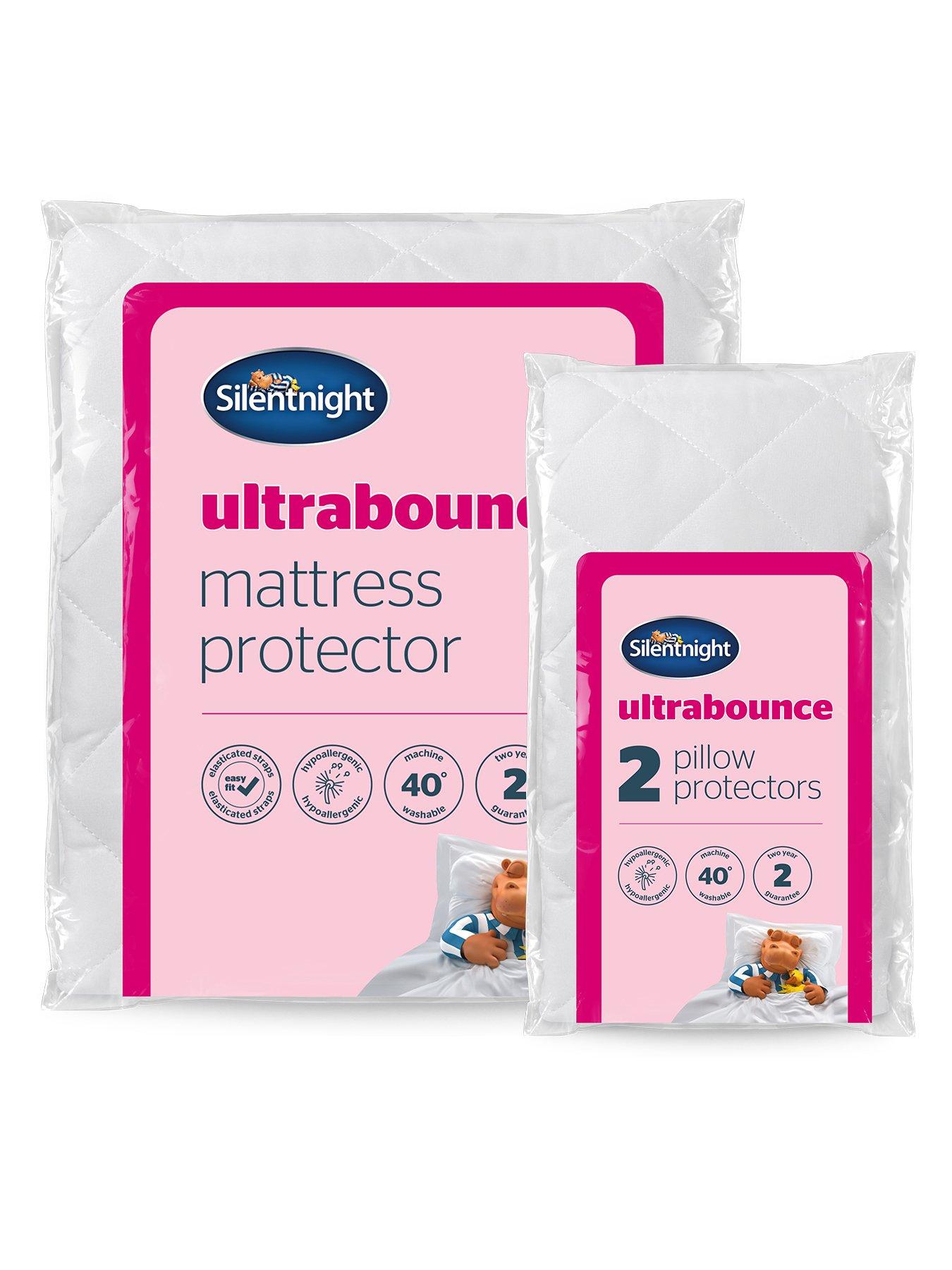 Silentnight Ultrabounce Mattress and Pillow Protector Bundle