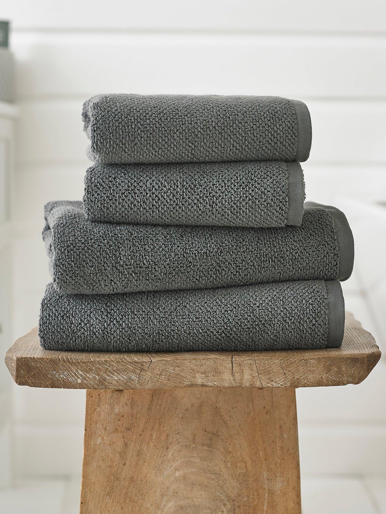 Deyongs Romeo Bath Towel Charcoal