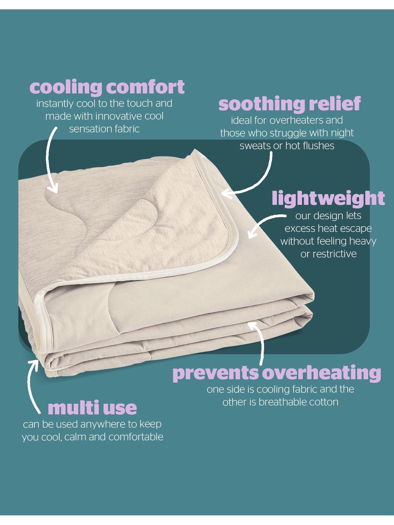 Image 5 of 7 of Silentnight Restore Cooling Summer Blanket - Natural