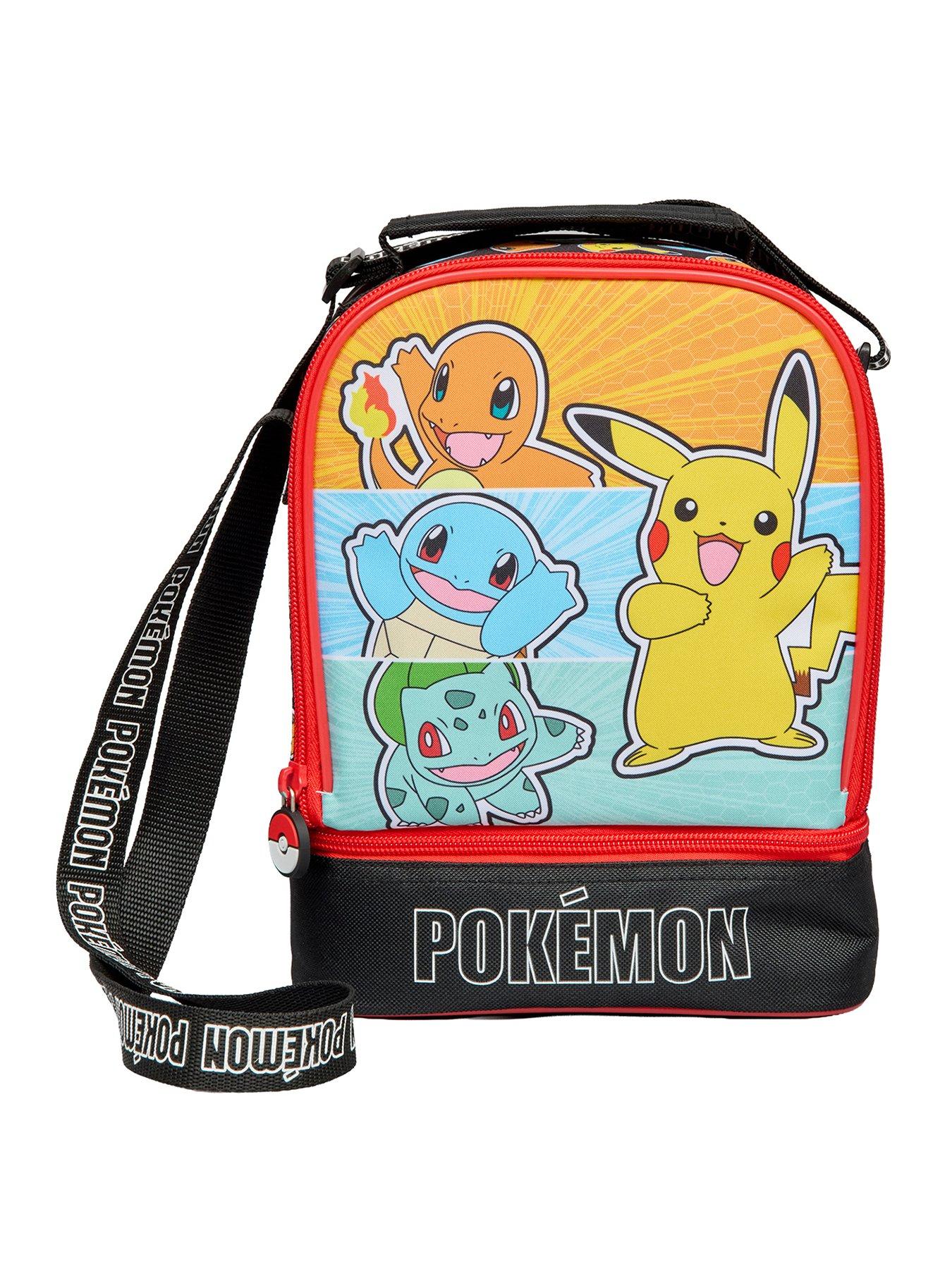 Pokemon Bold Zip Shoulder Lunchbag