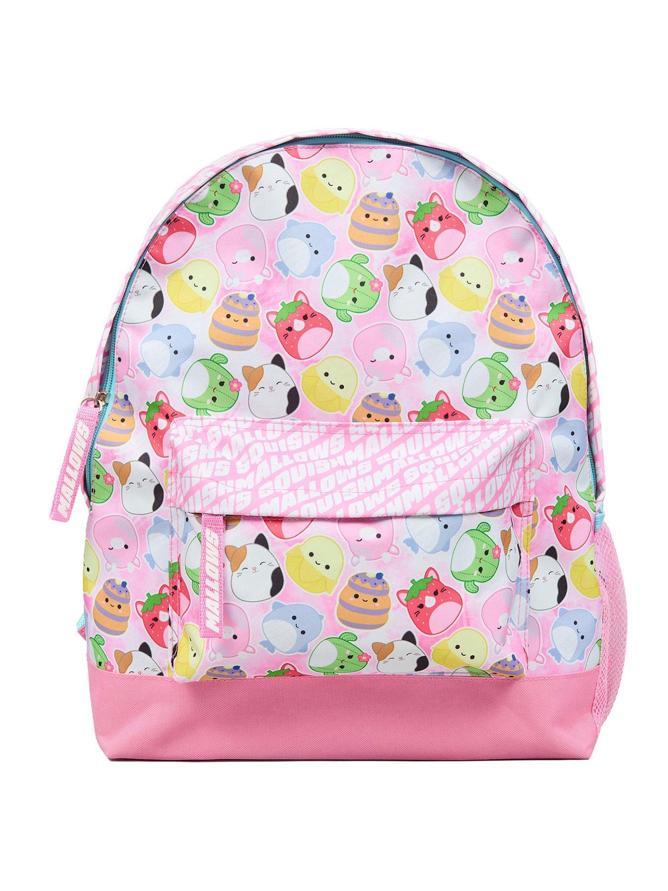Image 1 of 4 of Squishmallows Enstone Sporty Print Roxy Backpack