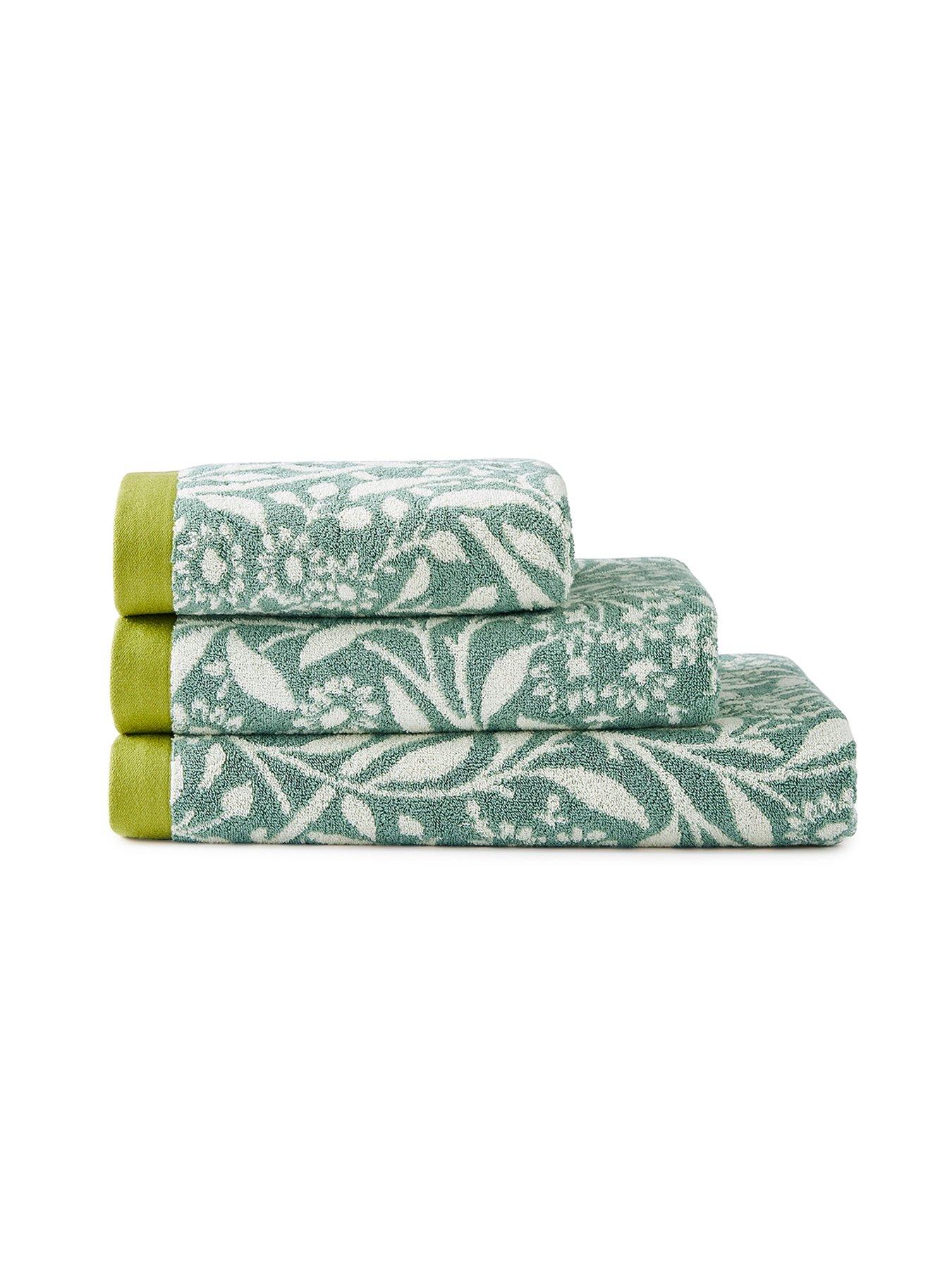 Image 4 of 4 of William Morris at Home Michaelmas Daisy 100% Cotton Towel Range