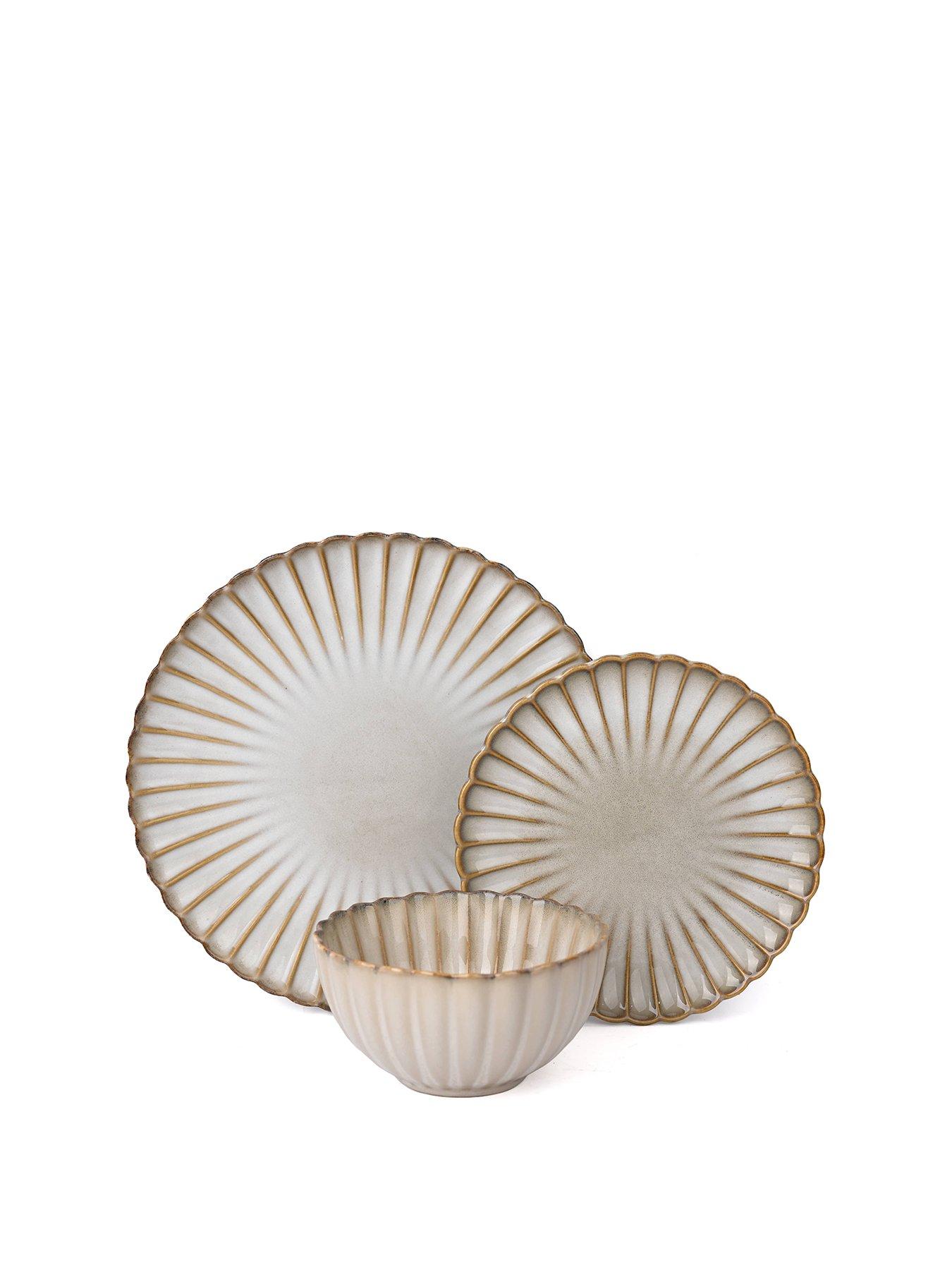 stillFront image of waterside-12pc-cream-petal-dinner-set