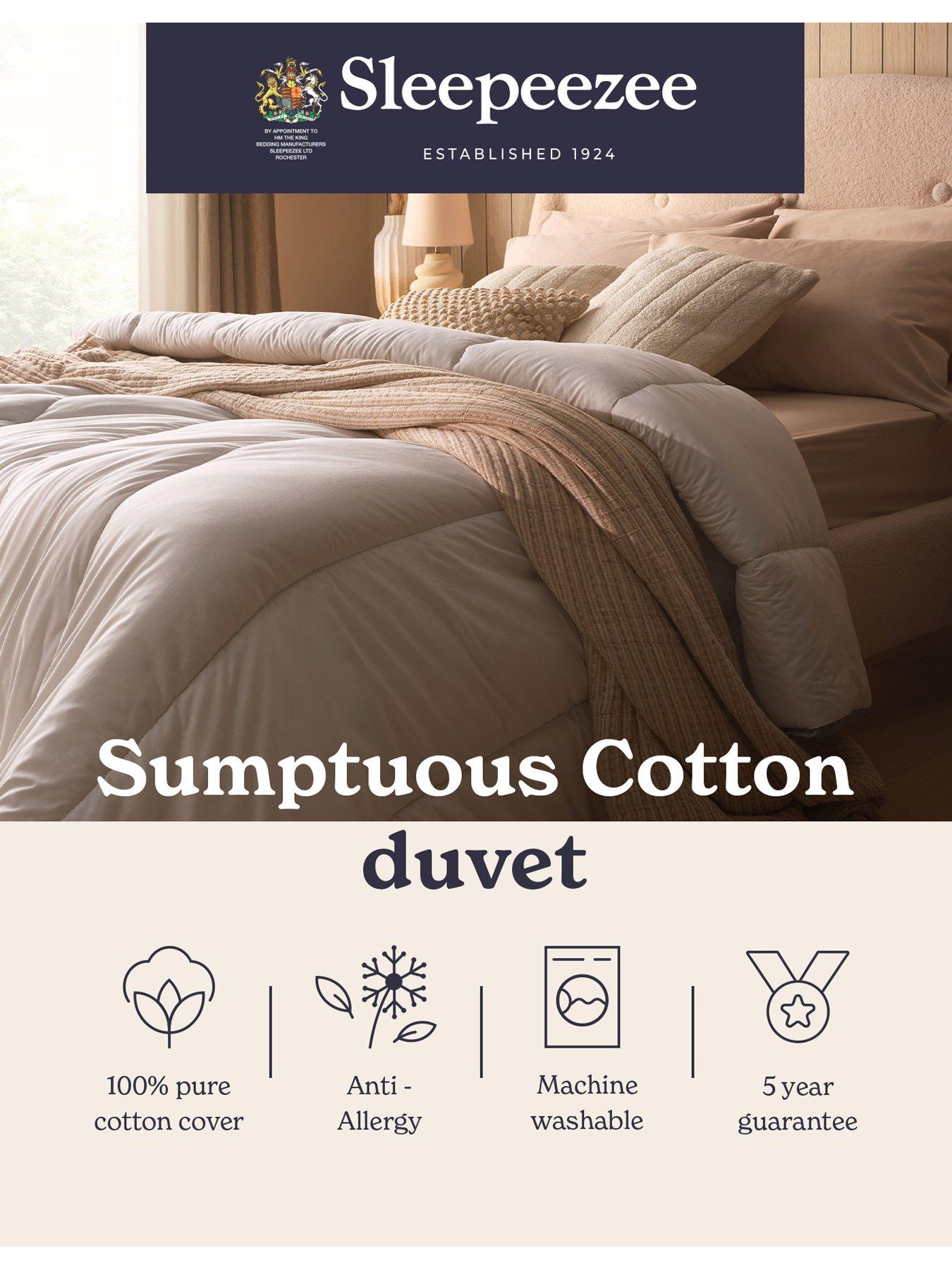 Image 7 of 7 of Sleepeezee Sumptous Cotton 10.5 Tog Duvet