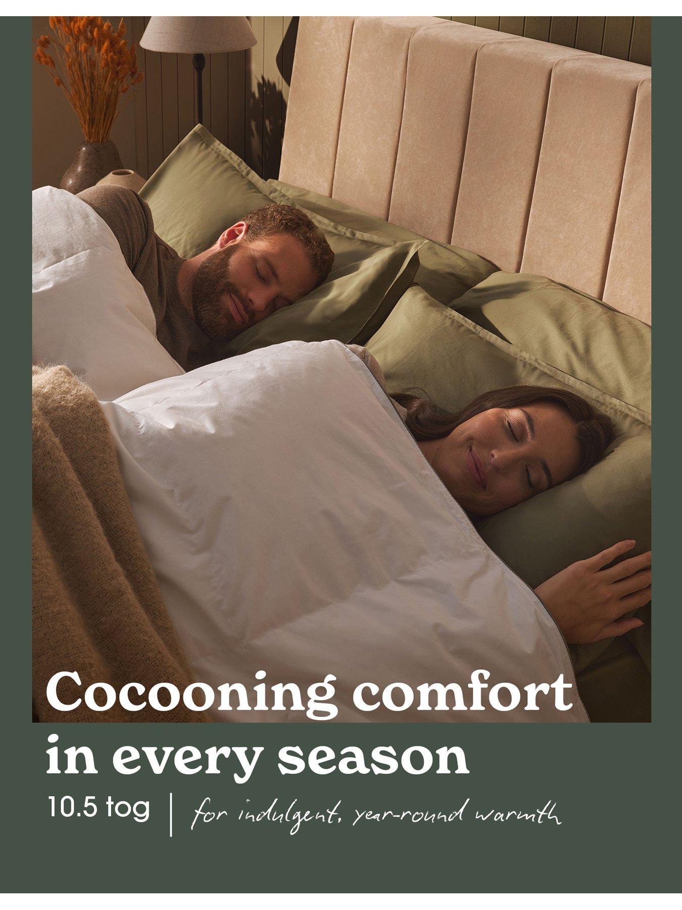 Image 4 of 7 of Sleepeezee Natural Comfort Feather and Down Duvet - 10.5 Tog