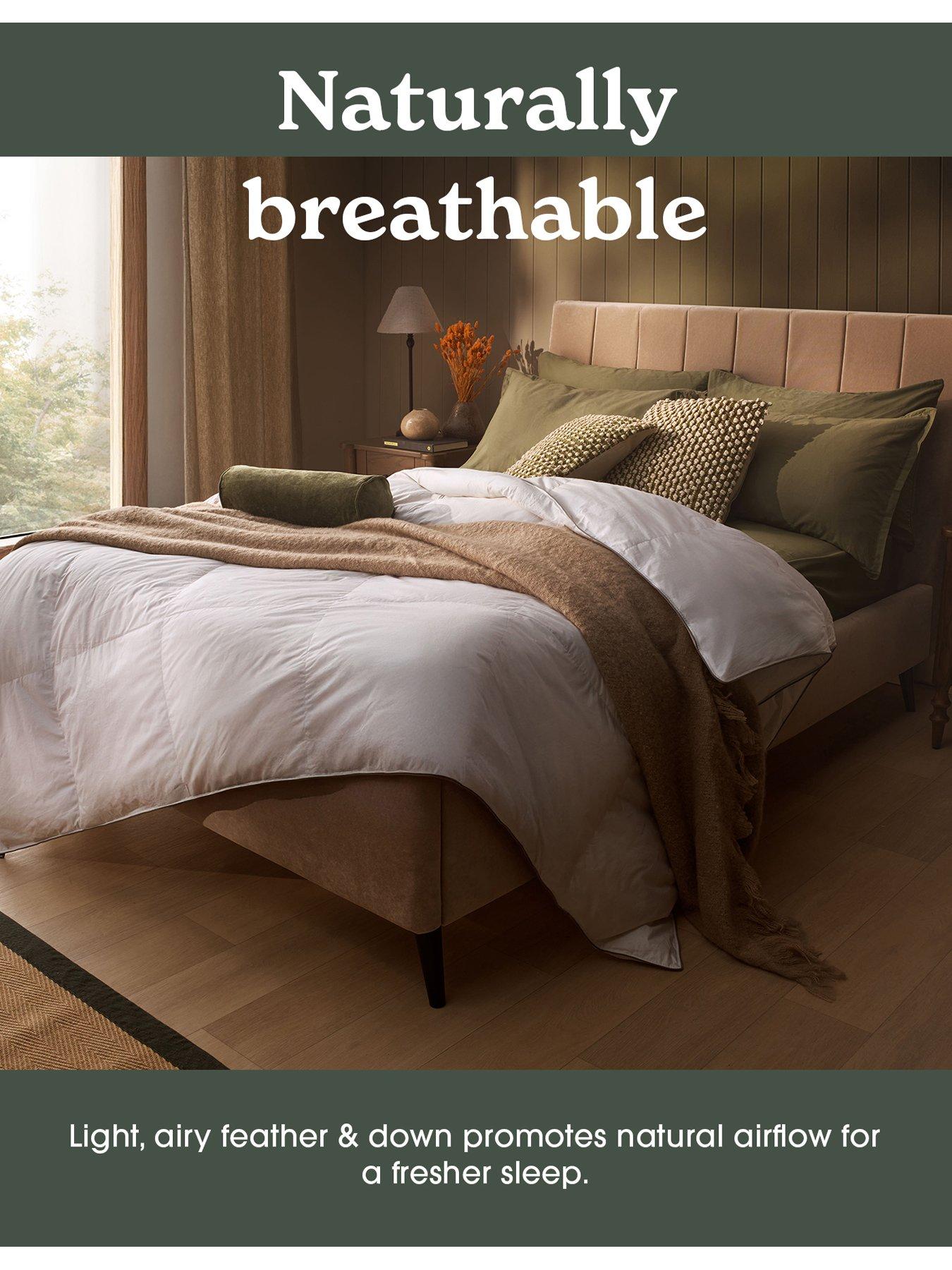 Image 5 of 7 of Sleepeezee Natural Comfort Feather and Down Duvet - 10.5 Tog