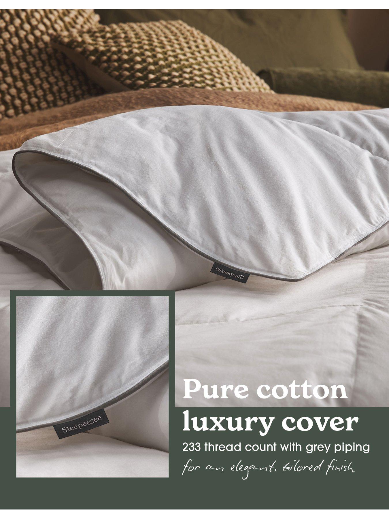 Image 6 of 7 of Sleepeezee Natural Comfort Feather and Down Duvet - 10.5 Tog