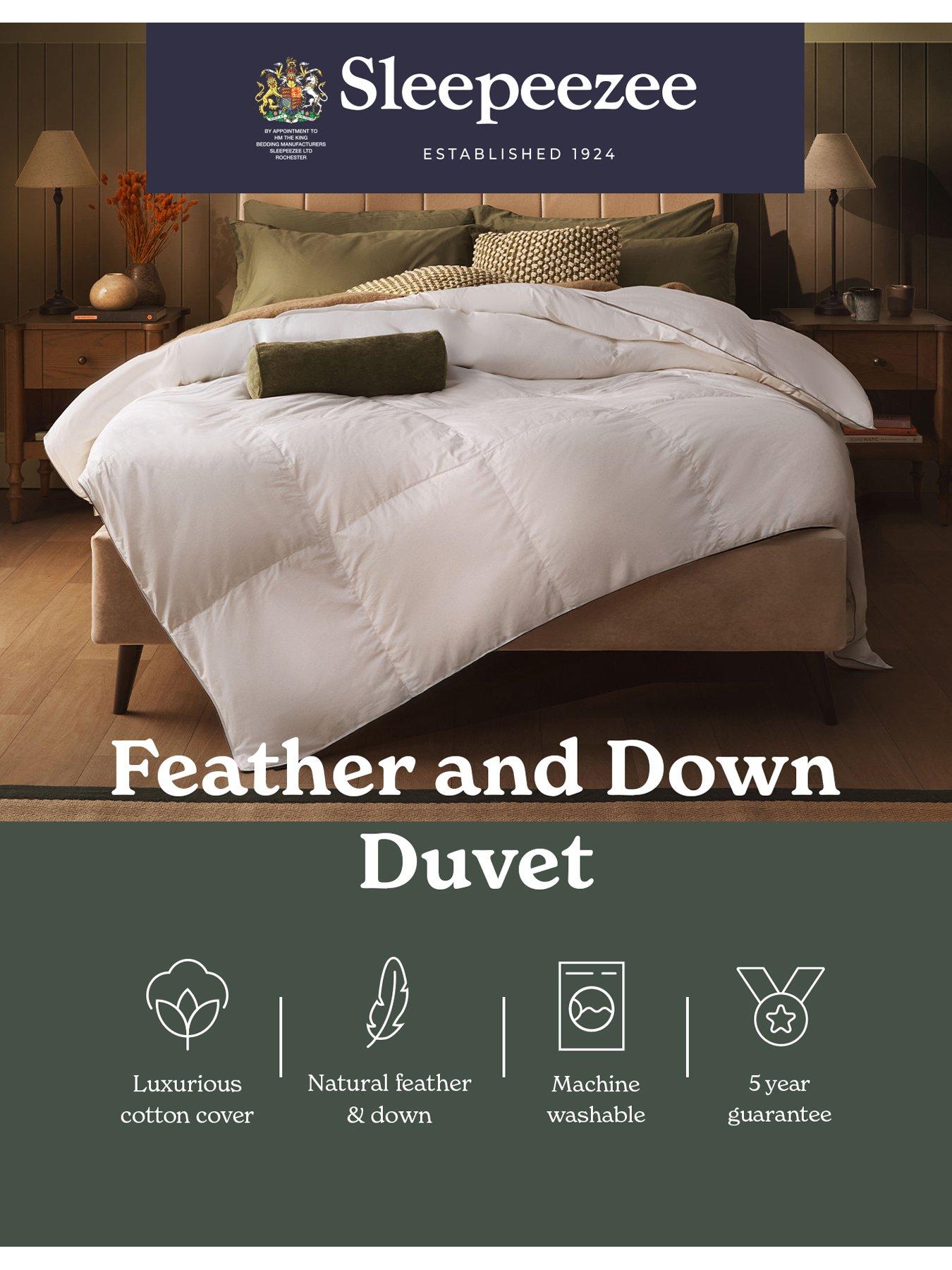 Image 7 of 7 of Sleepeezee Natural Comfort Feather and Down Duvet - 10.5 Tog