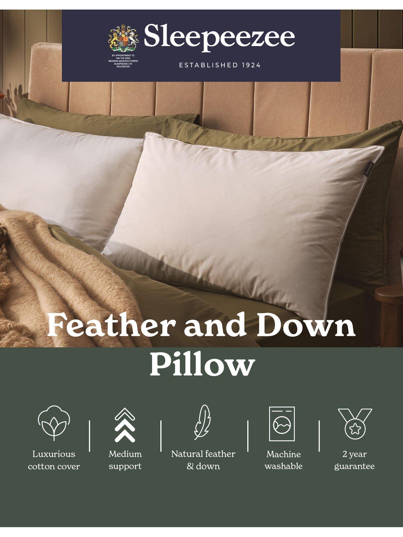 Image 7 of 7 of Sleepeezee Natural Comfort Feather And Down Pillow