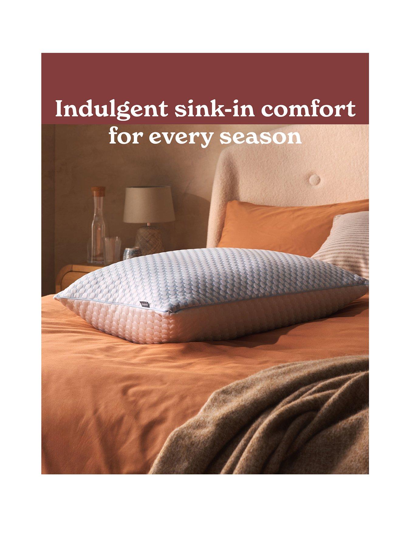 stillFront image of sleepeezee-all-seasons-support-memory-foam-pillow