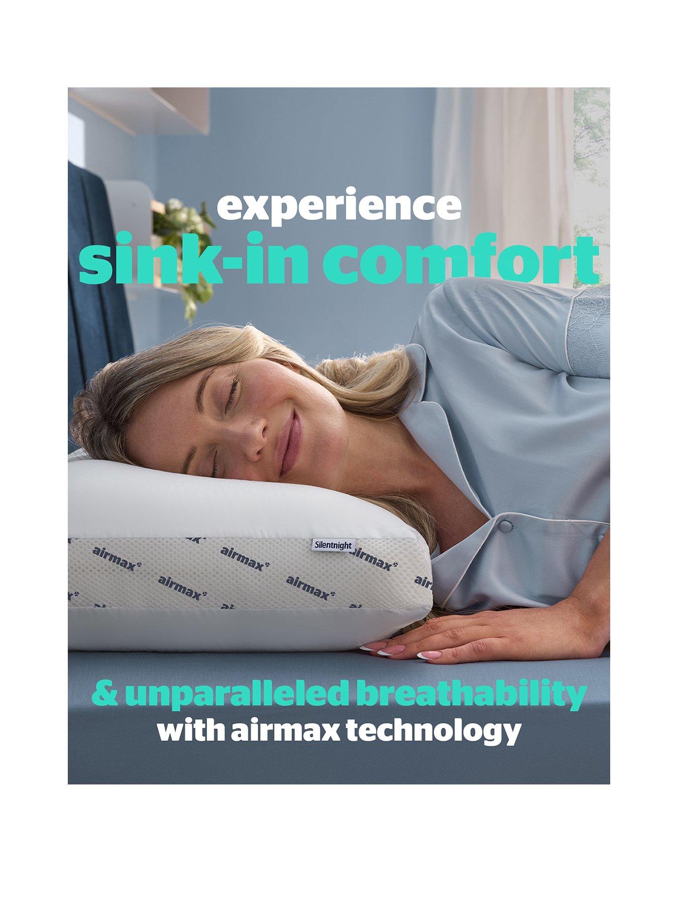 stillFront image of silentnight-airmax-breathable-memory-foam-pillow