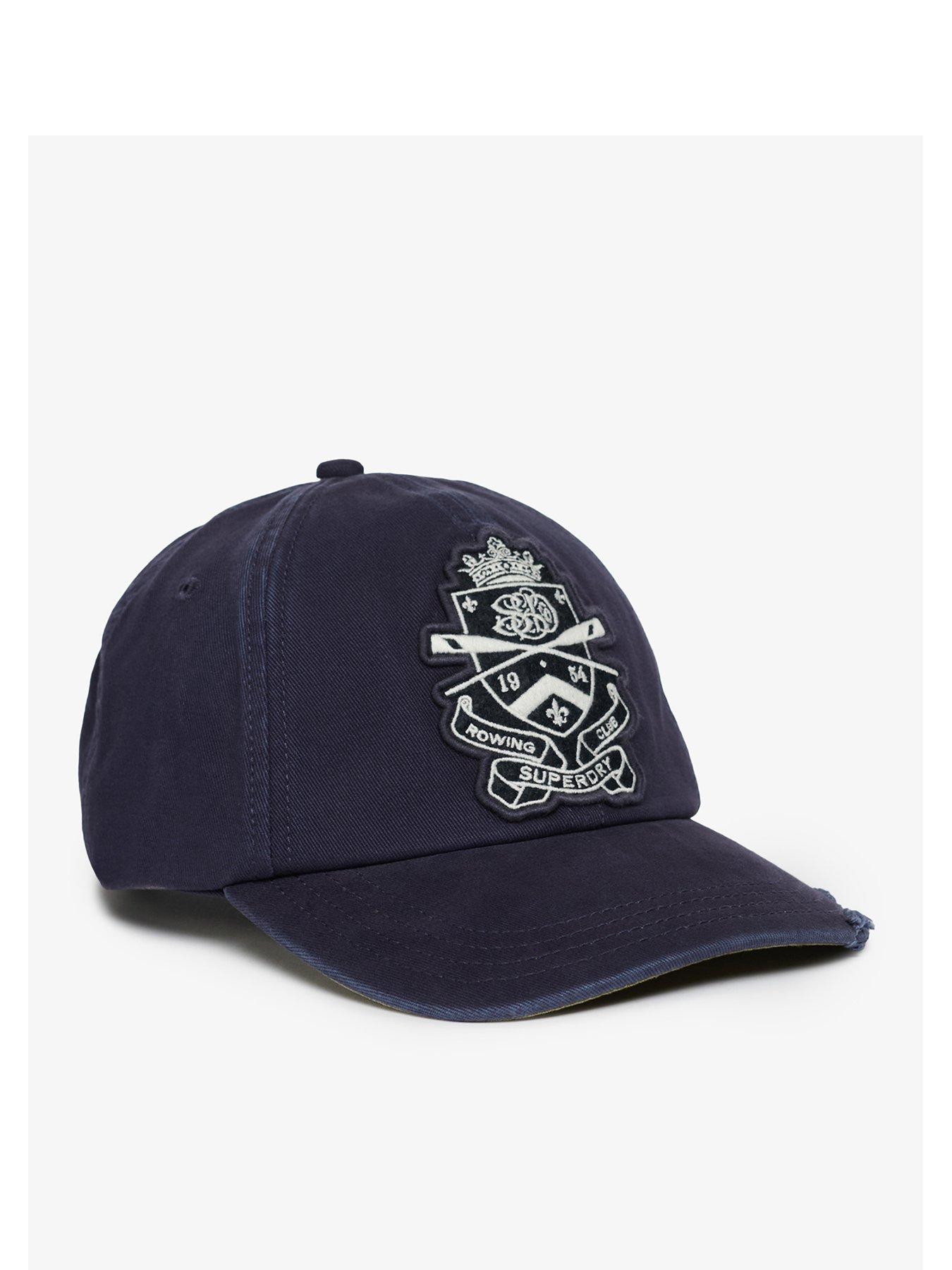 Image 1 of 5 of Superdry Vintage Crest Baseball Cap - Blue