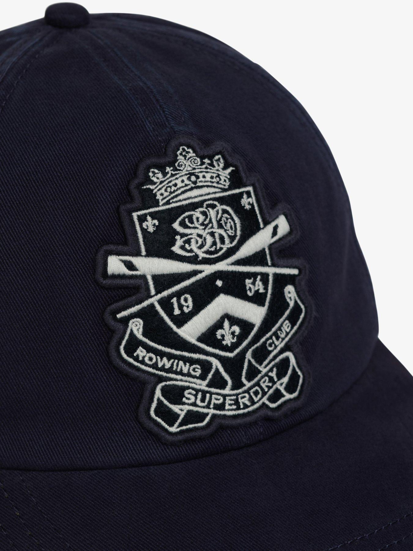 Image 4 of 5 of Superdry Vintage Crest Baseball Cap - Blue