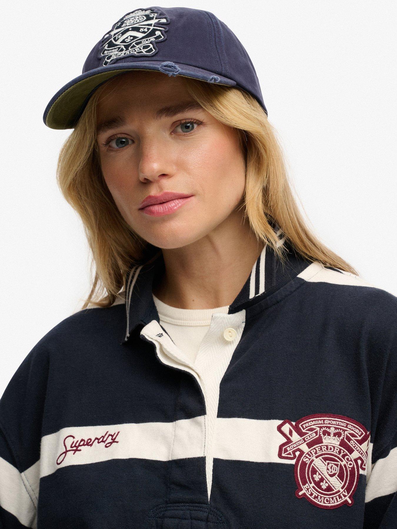 Image 5 of 5 of Superdry Vintage Crest Baseball Cap - Blue