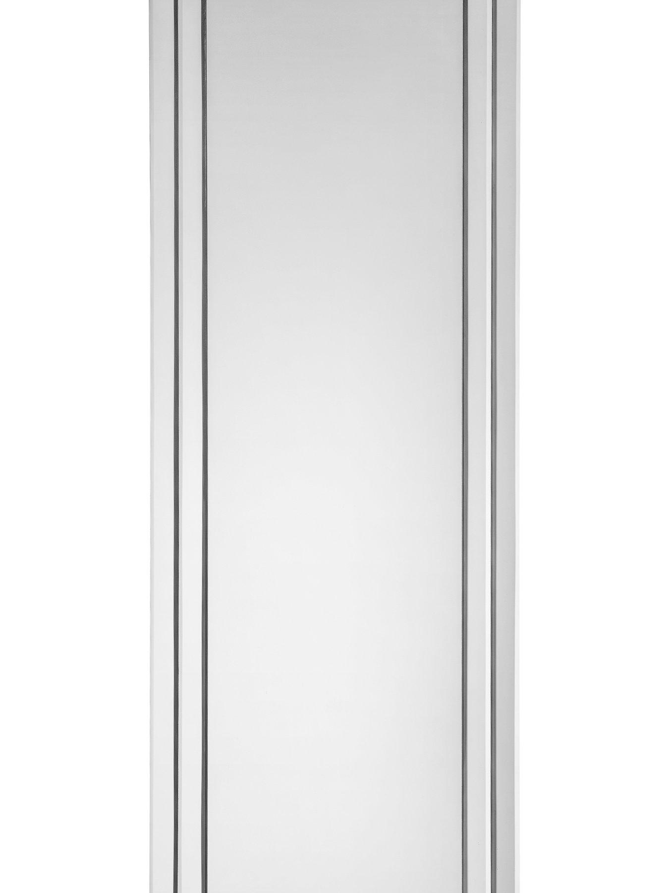  image of julian-bowen-deco-frameless-dress-mirror