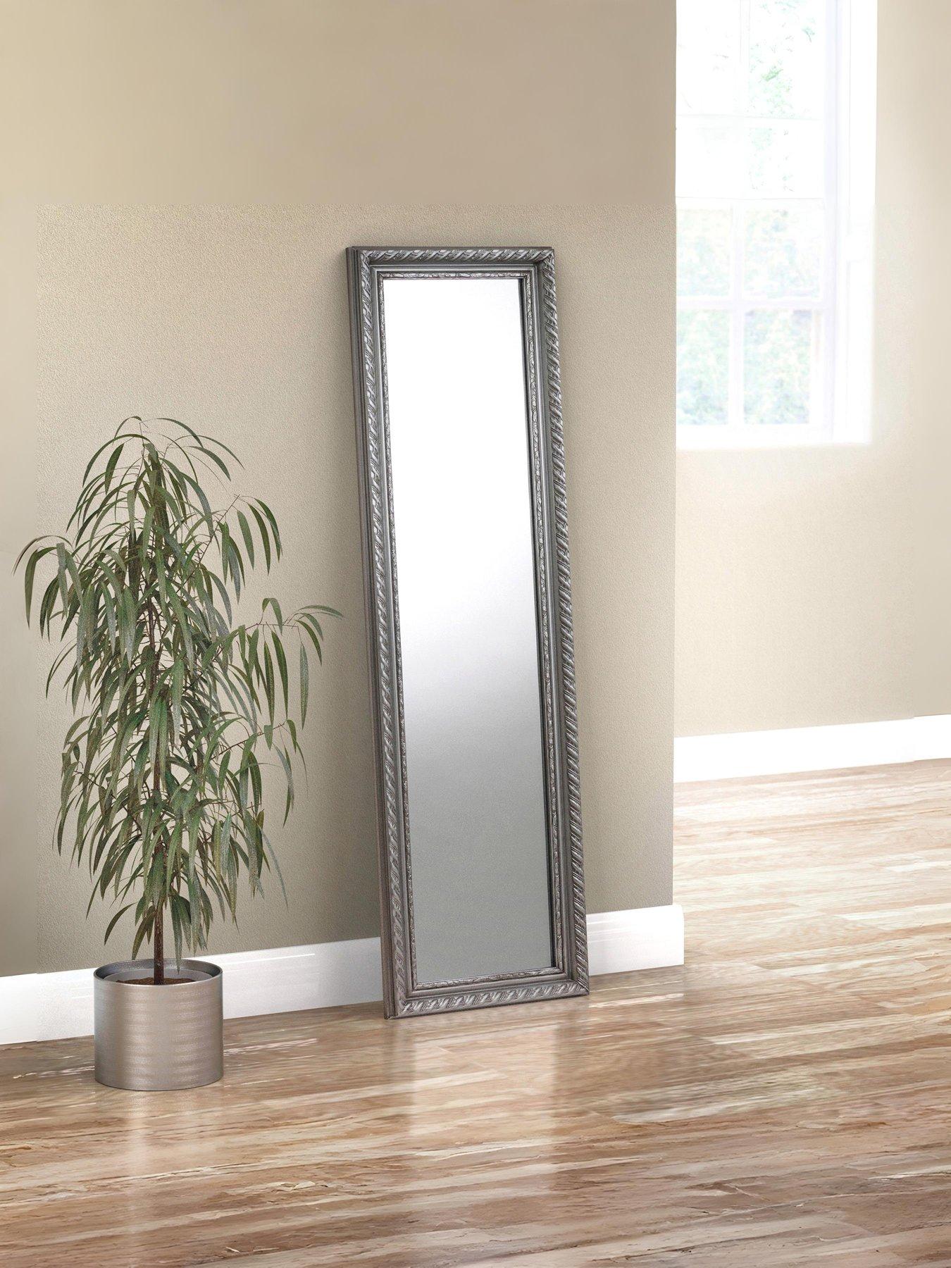 Julian Bowen Allegro Dress Mirror - Pewter