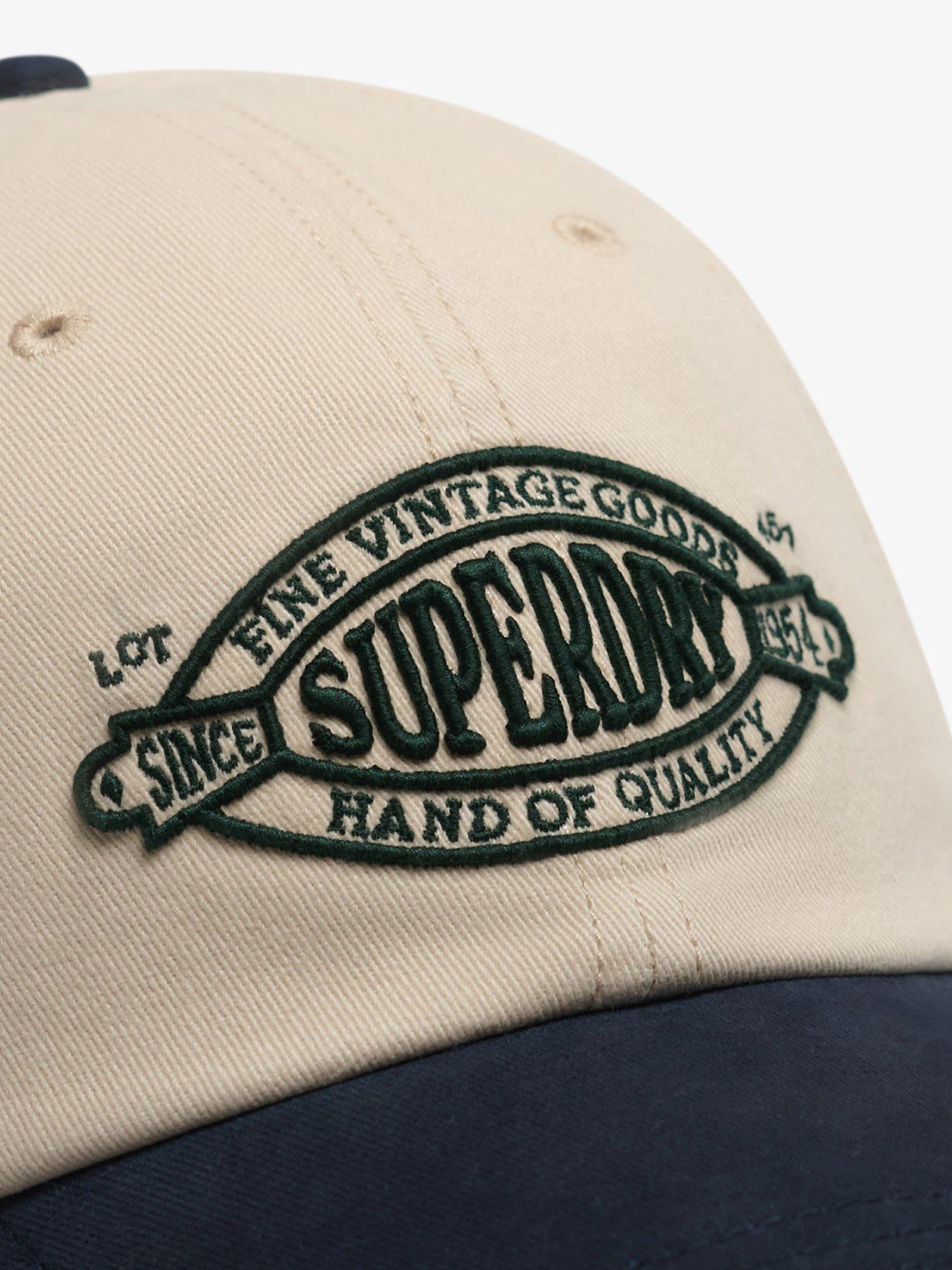 Image 4 of 4 of Superdry Contrast Peak Baseball Cap
