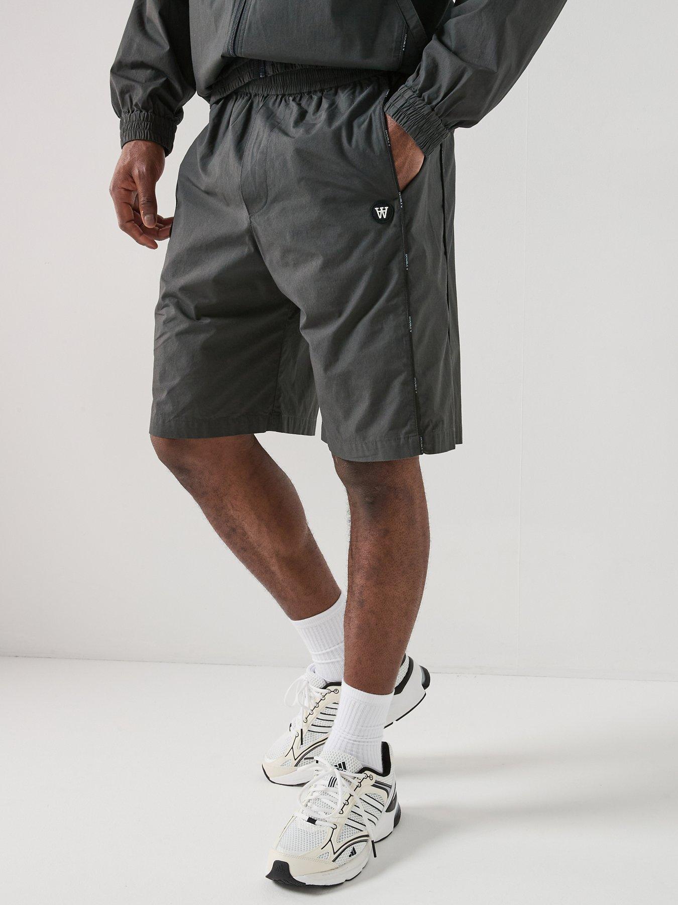 Double A by Wood Wood Roberto Shorts - Dark Grey