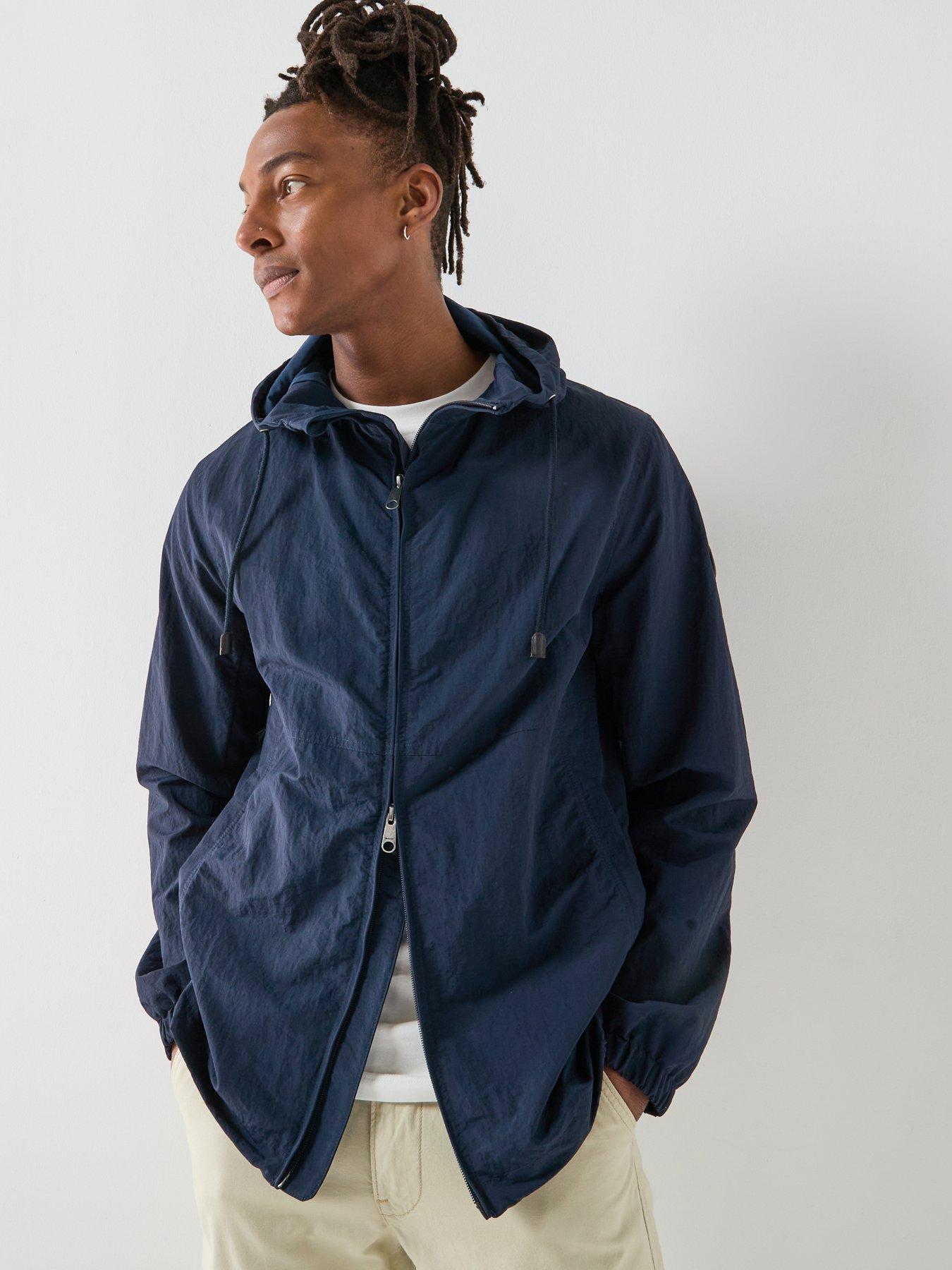GANT Lightweight Windbreaker Jacket - Navy