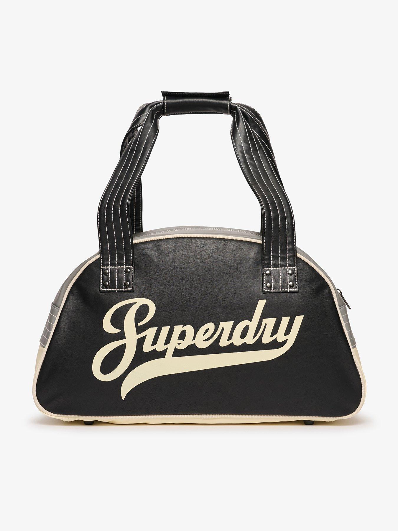Superdry Retro Alumni Bowling Bag - Black