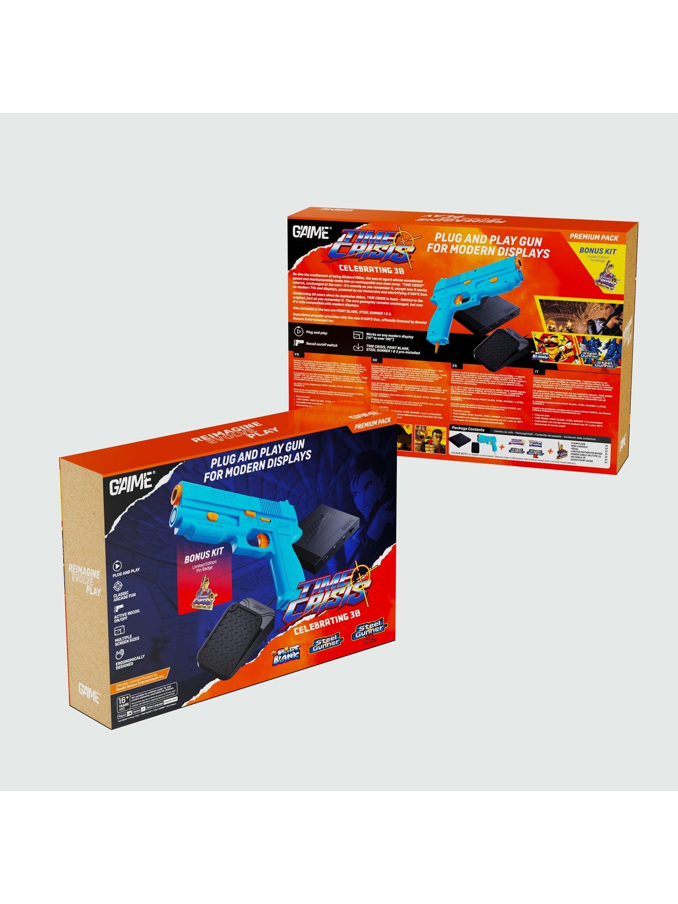 Image 5 of 7 of G'aime Plug &amp; Play Time Crisis Arcade Premium