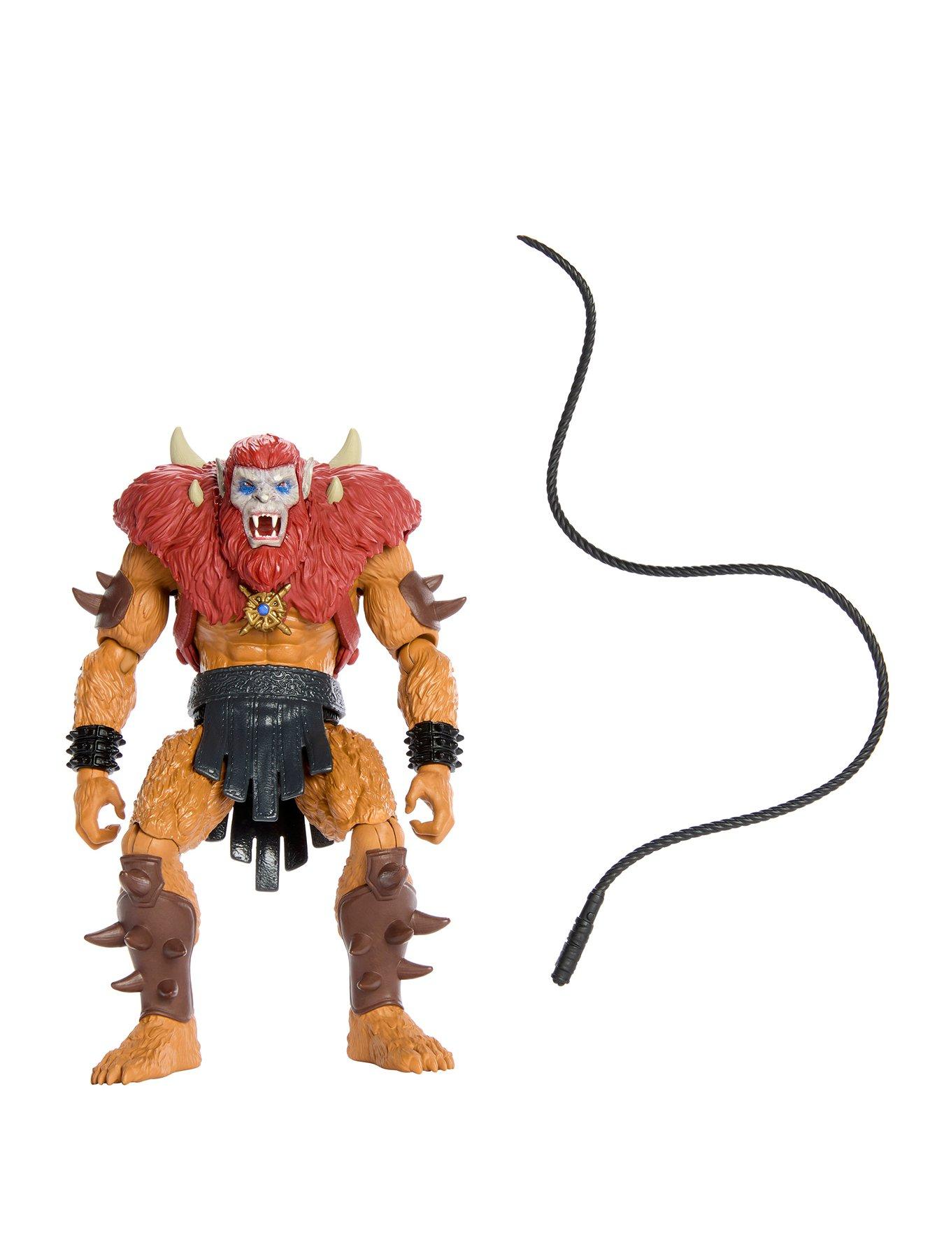 Masters Of The Universe Beast Man 5.5 Inch Action Figure Villain Toy with Whip - 2026 Movie