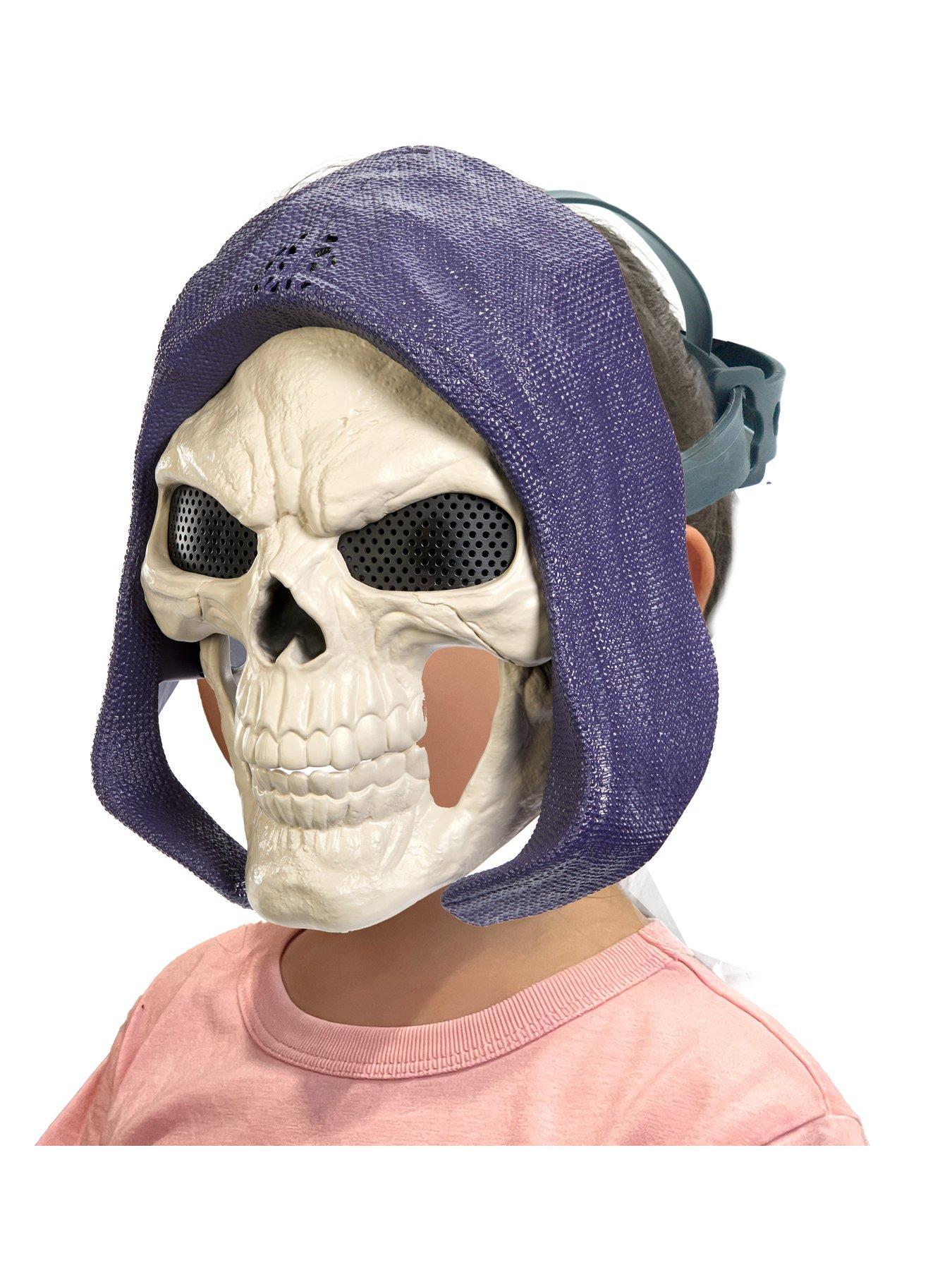 Image 4 of 8 of Masters Of The Universe Skeletor Mask, 2026 Movie Look, Lights &amp; Sounds Roleplay Costume Face Cover