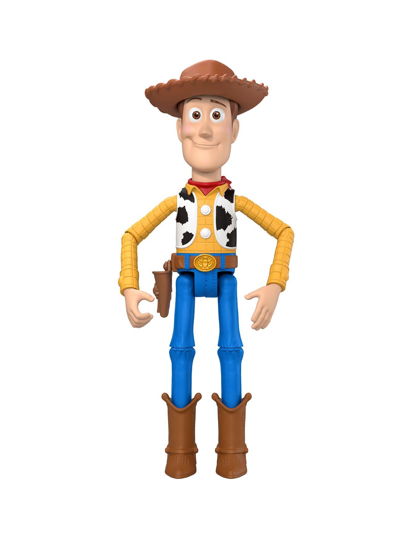 Disney Pixar Toy Story 5 Woody Action Figure 9.2 Inch Tall Sheriff, 14 Posable Joints, Play scale
