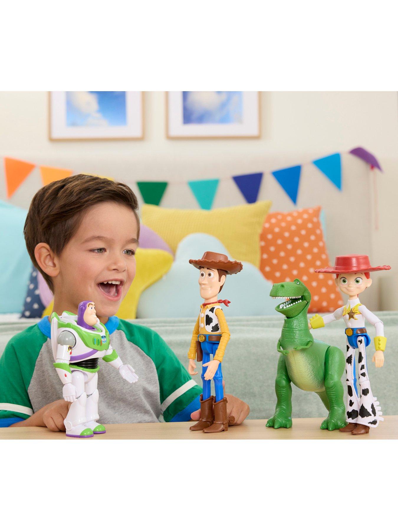 Image 2 of 7 of Disney Pixar Toy Story Rex Action Figure 7.25 Inch Tall Dinosaur, 8 Posable Joints, Play&nbsp;scale
