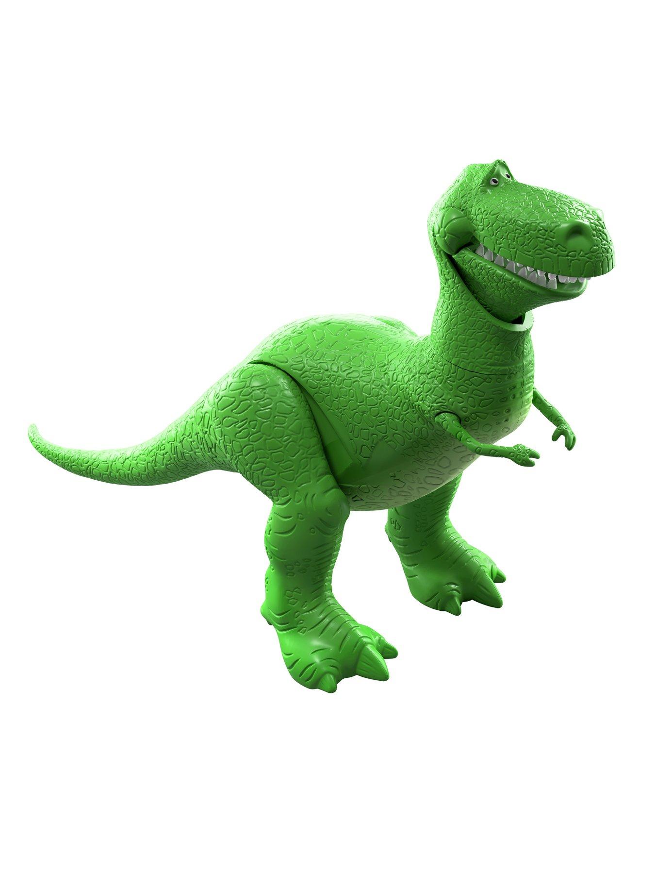 Image 3 of 7 of Disney Pixar Toy Story Rex Action Figure 7.25 Inch Tall Dinosaur, 8 Posable Joints, Play&nbsp;scale