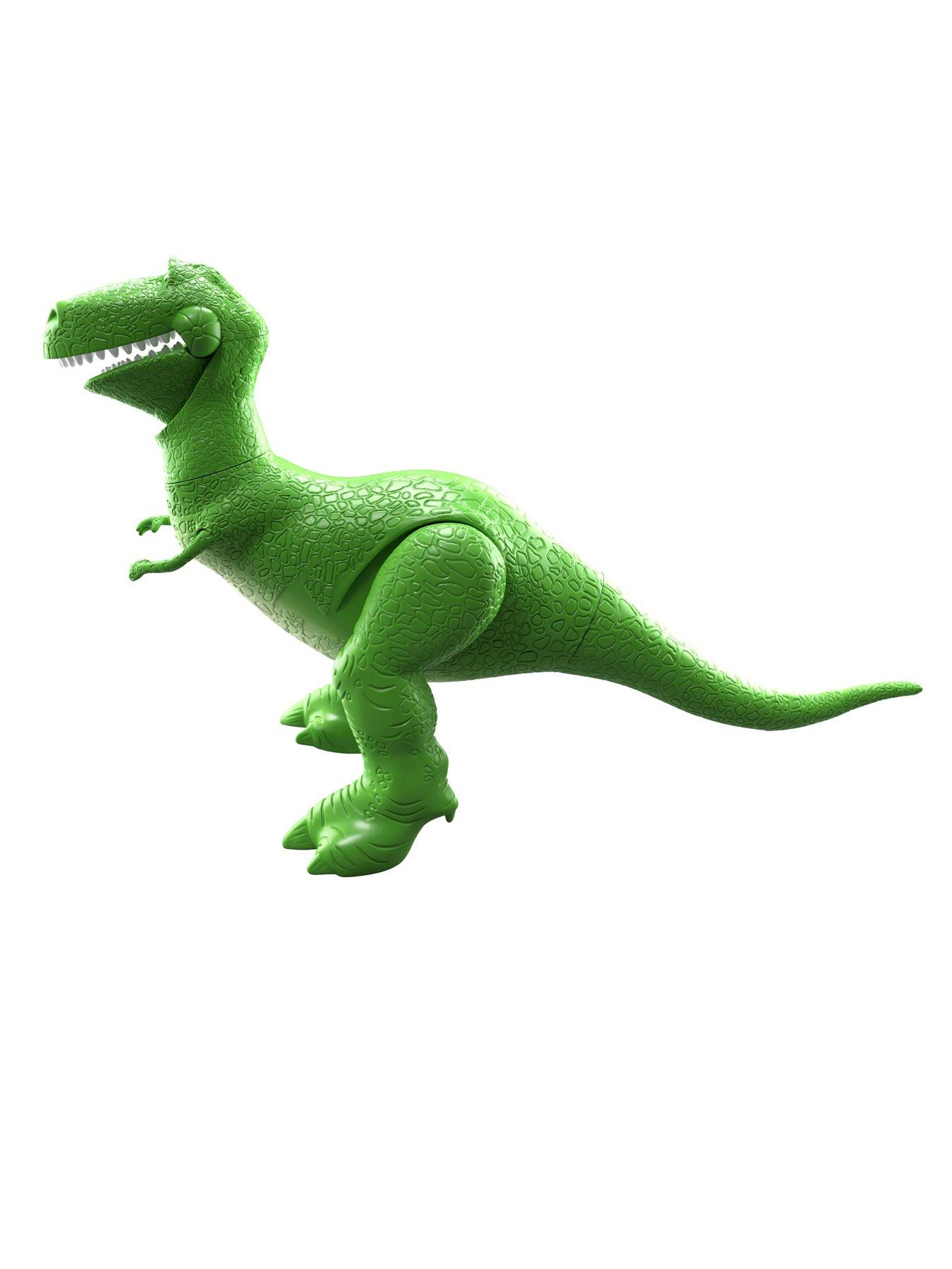 Image 4 of 7 of Disney Pixar Toy Story Rex Action Figure 7.25 Inch Tall Dinosaur, 8 Posable Joints, Play&nbsp;scale