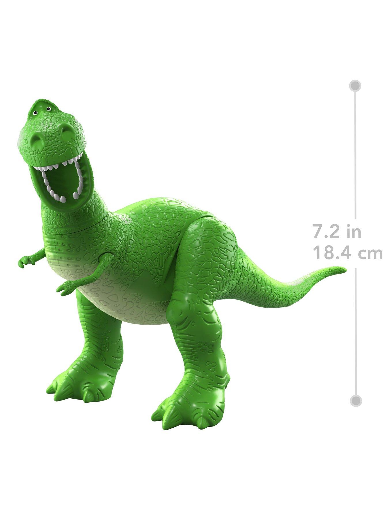 Image 6 of 7 of Disney Pixar Toy Story Rex Action Figure 7.25 Inch Tall Dinosaur, 8 Posable Joints, Play&nbsp;scale