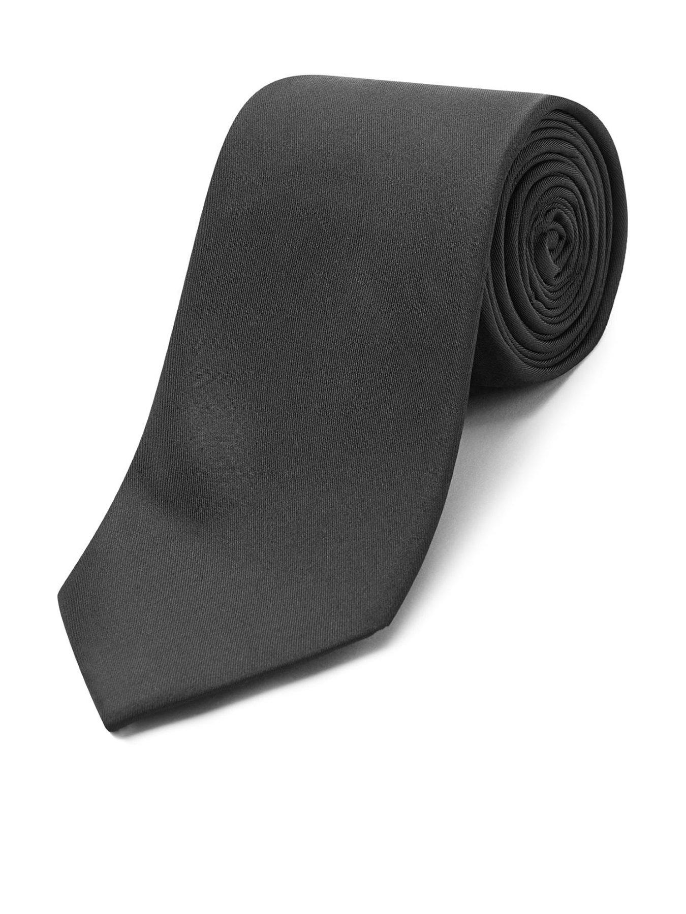 Image 1 of 2 of Skopes Black Silk Changeant Tie