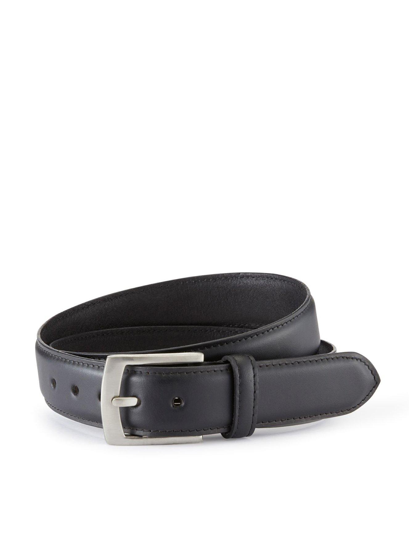 Skopes Cranmore Leather Belt - Black