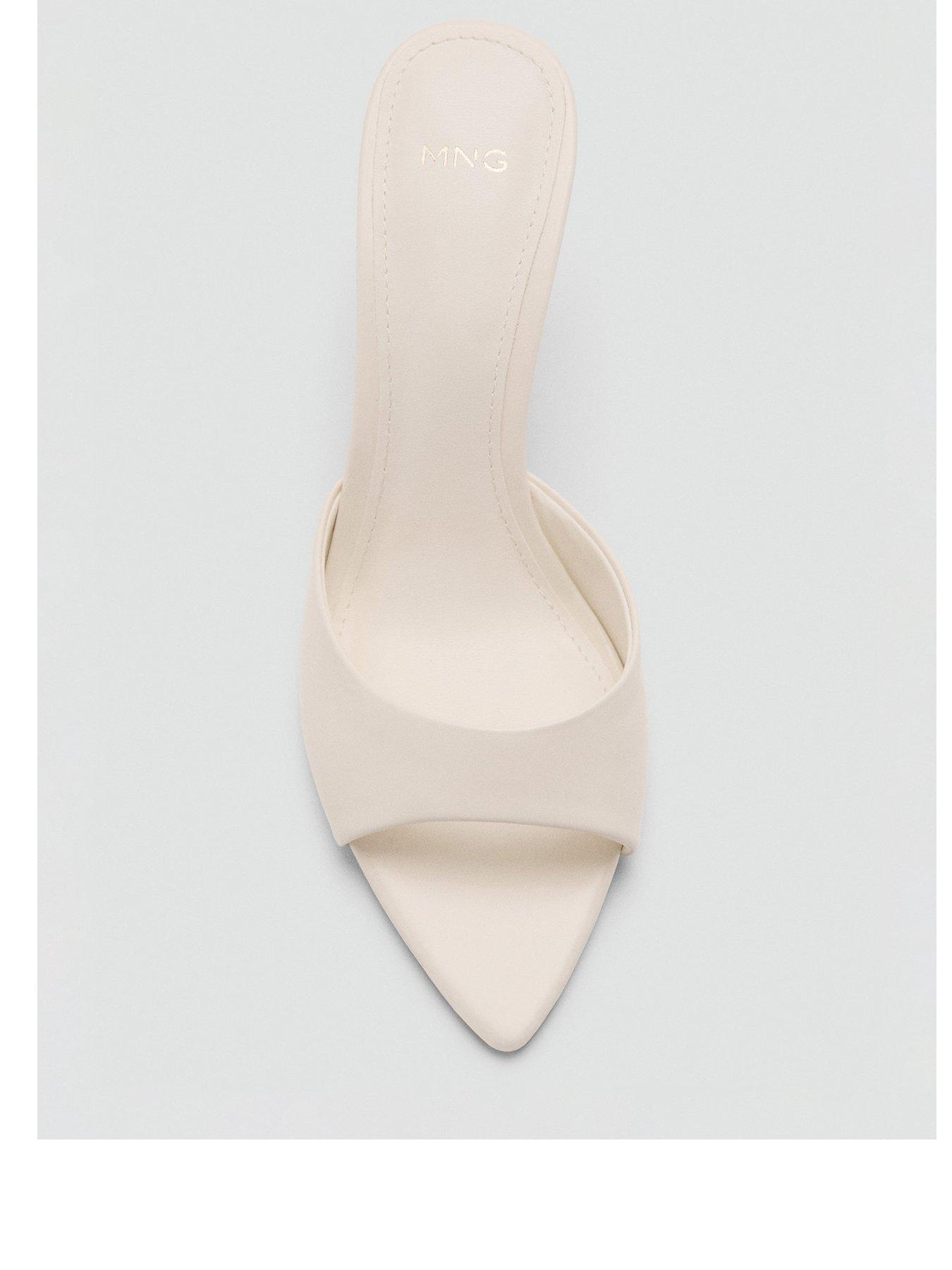  image of mango-pointed-heel-sandals-ecru