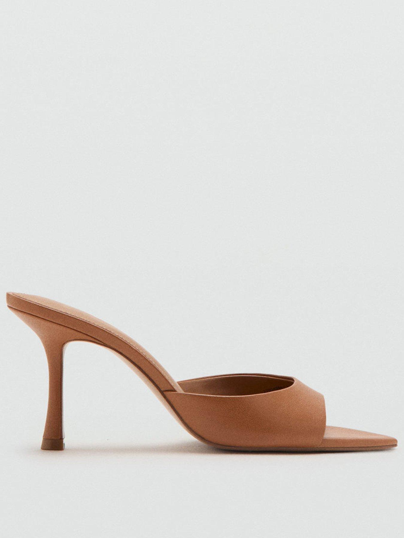 mango-pointed-heel-sandals-beige