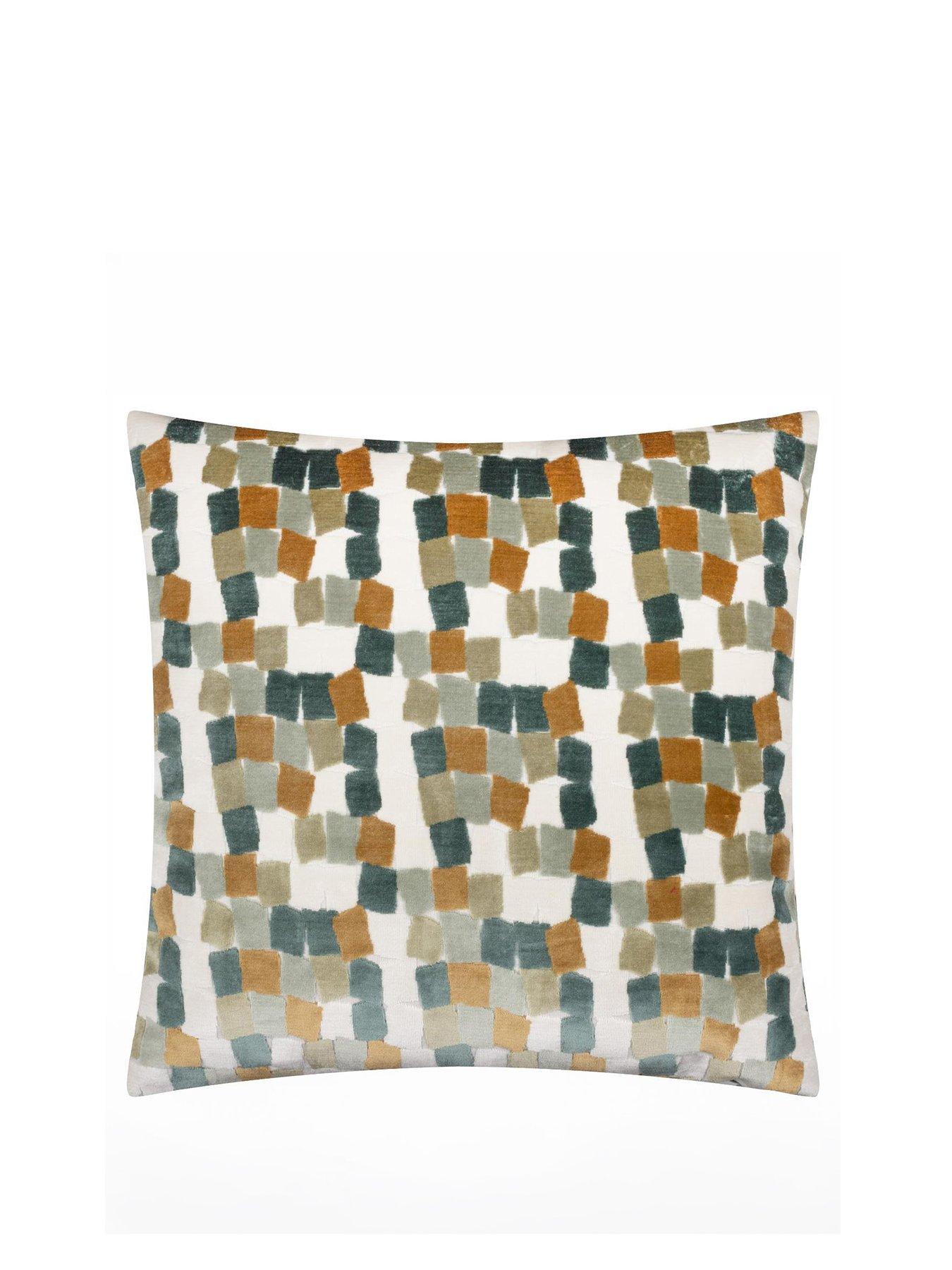 Image 2 of 6 of Furn Metro Blocks 45X45 Polyester Cushion Multi