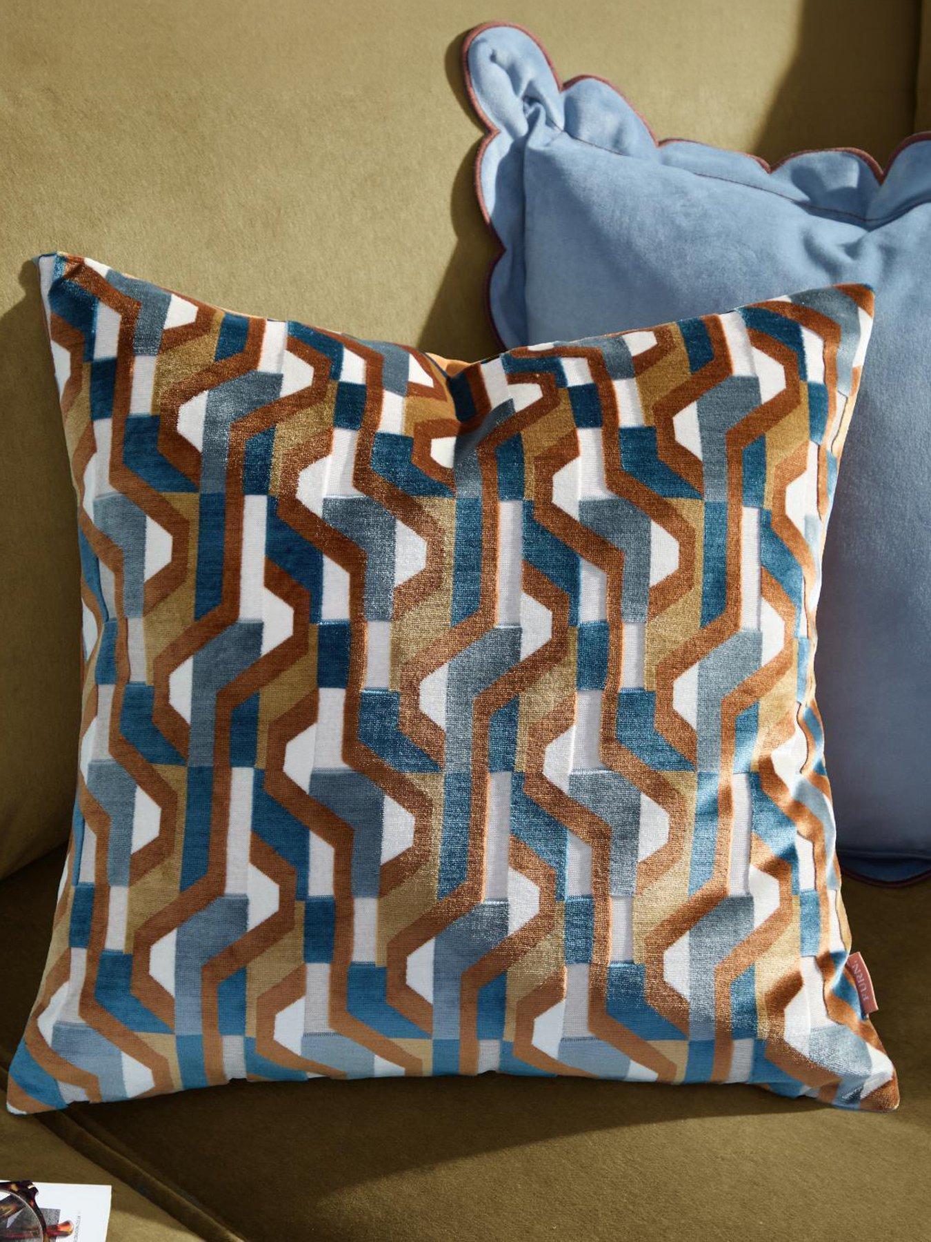 Image 1 of 6 of Furn Metro Prism 45X45 Polyester Cushion Multi