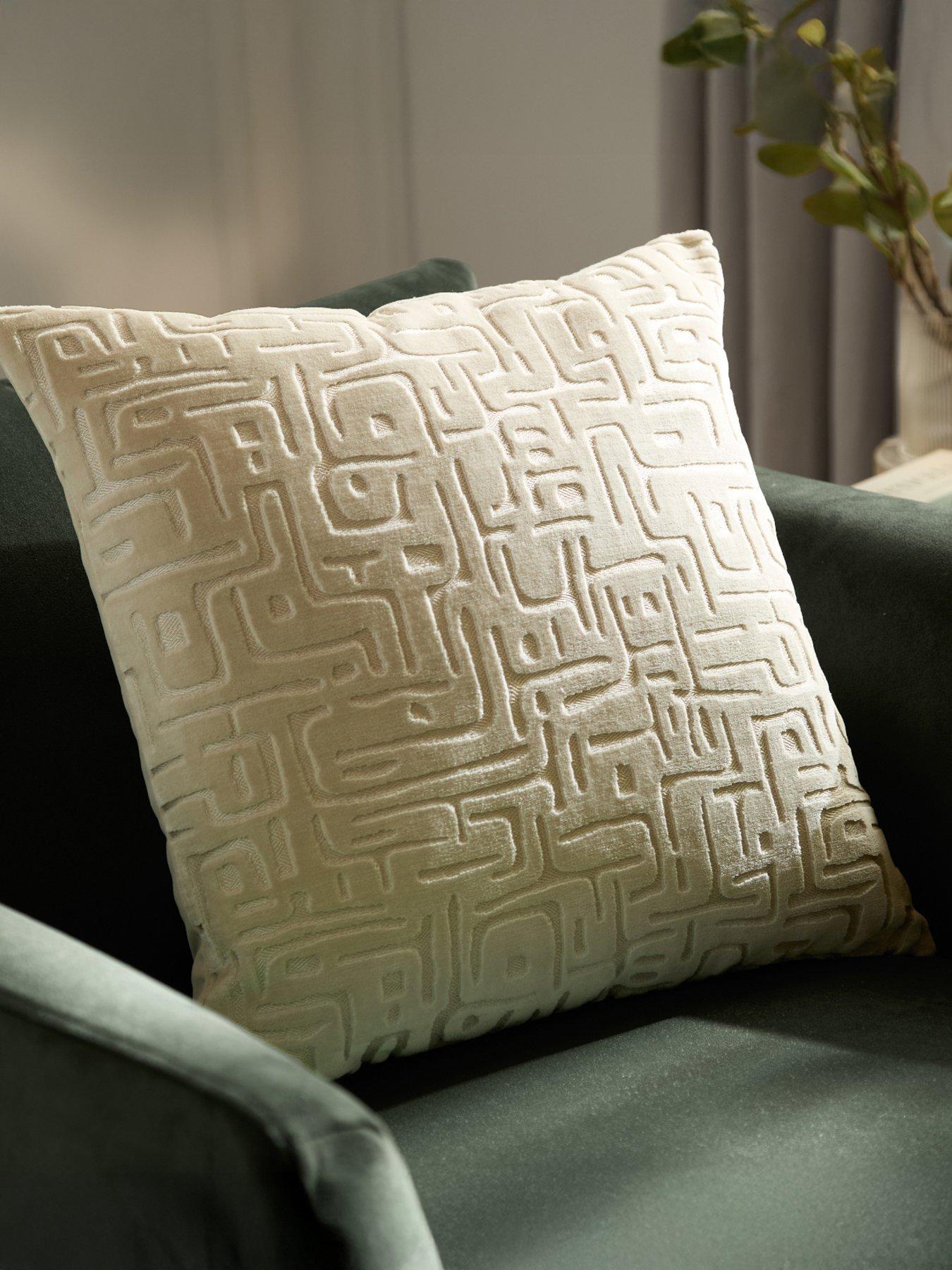 HOEM Soren 45x45 Polyester Cushion Chalk