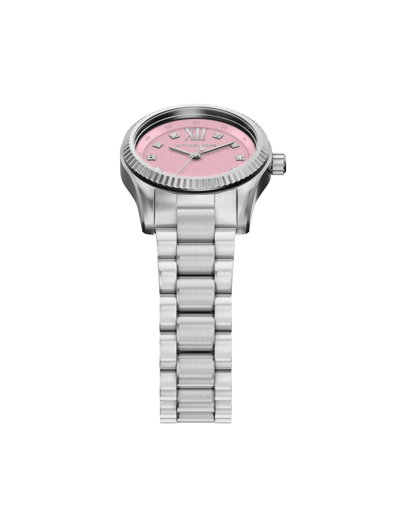 Image 6 of 7 of Michael Kors Petite Lexington Pink Dial&nbsp;