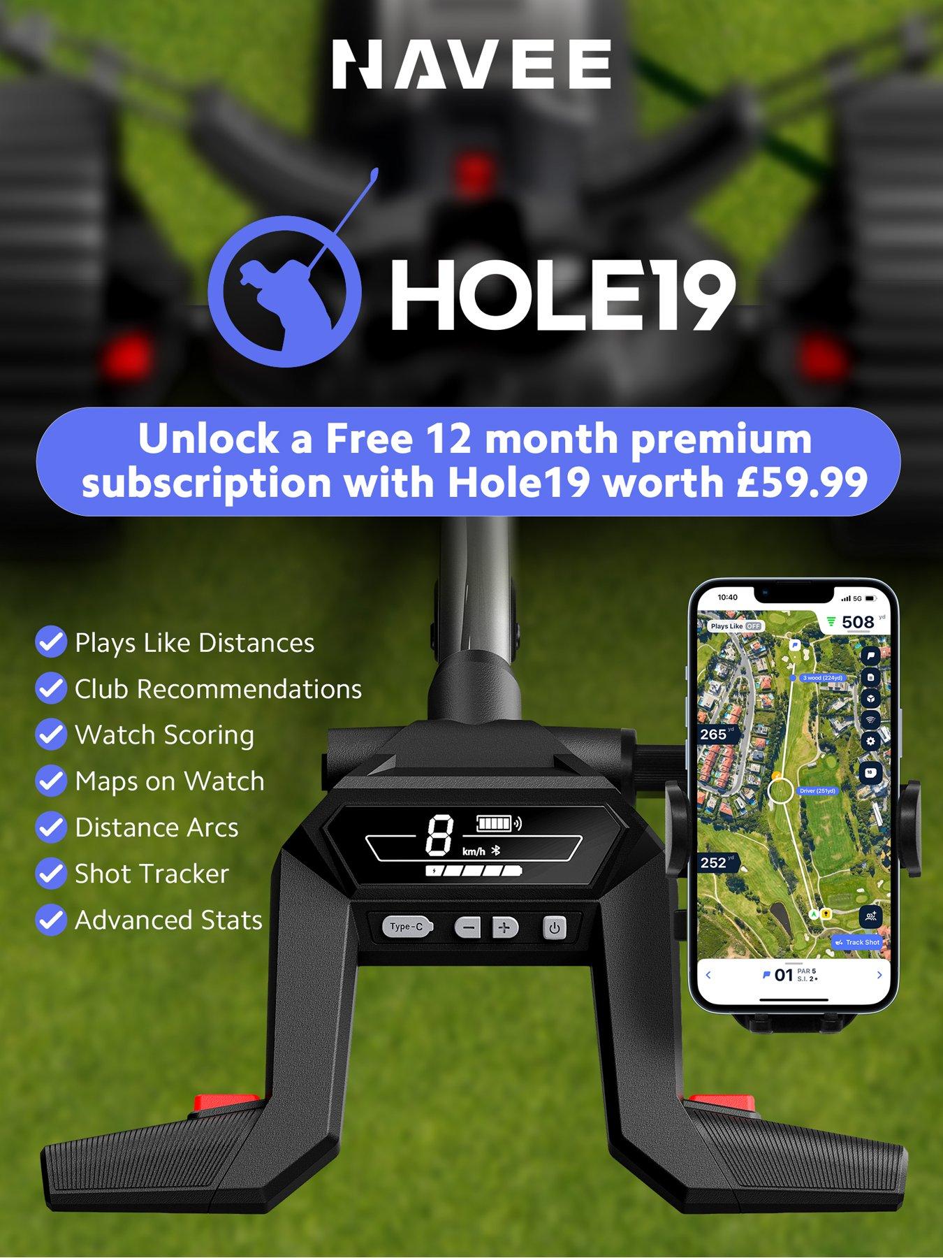  image of navee-birdie-3-electric-remote-control-golf-trolley