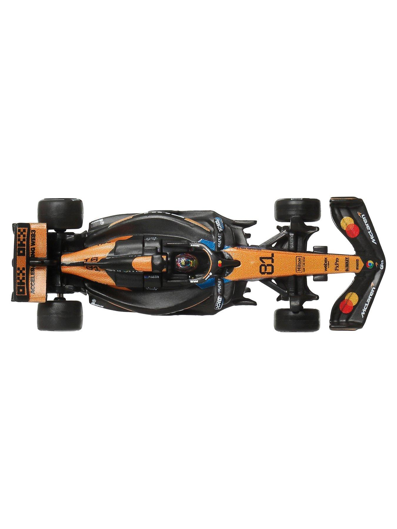 Image 7 of 7 of Hot Wheels Premium Formula 1 2-Pack of 1:64 Scale Cars, McLaren Formula 1 Team of Piastri &amp; Norris