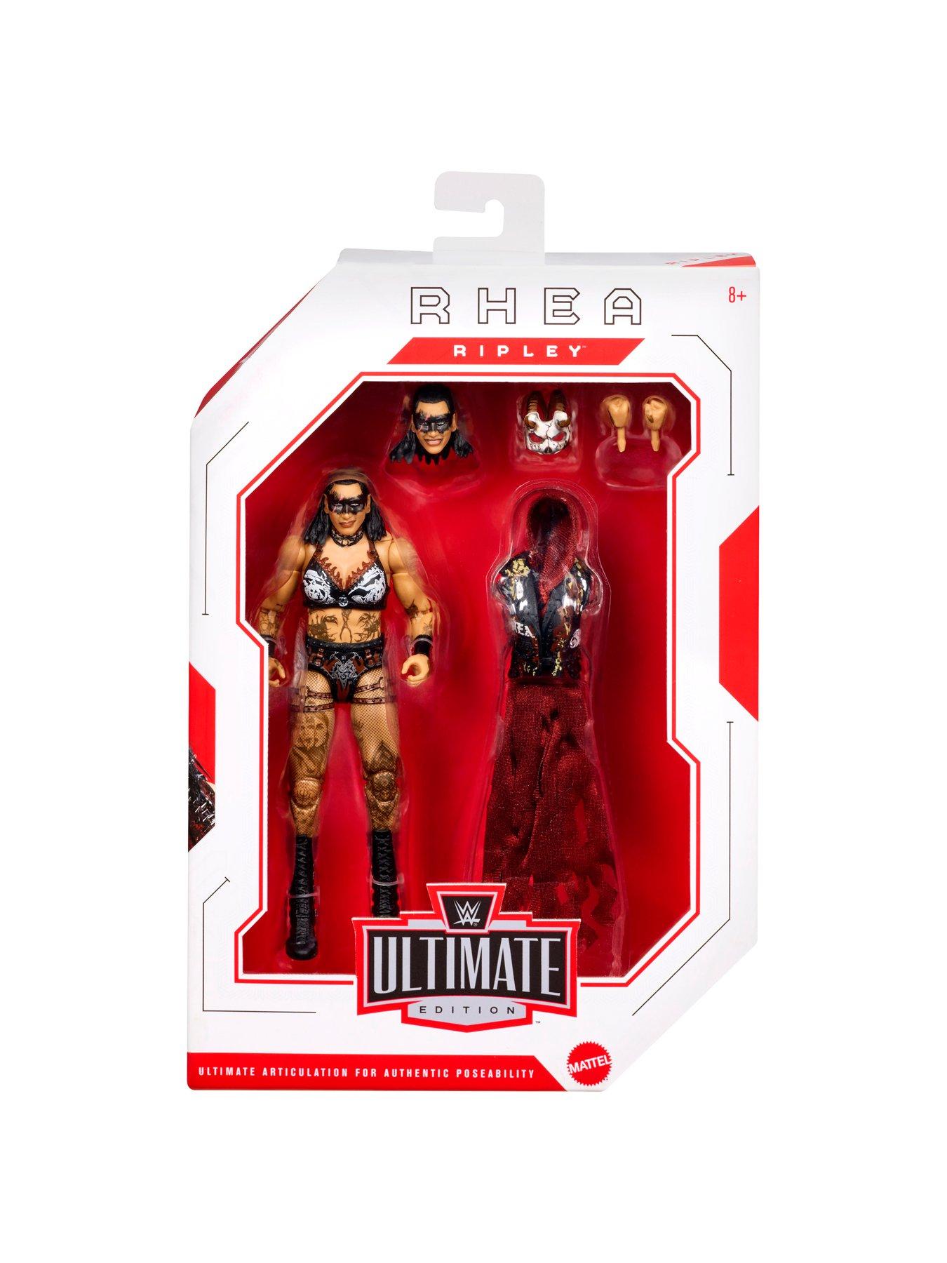 WWE Ultimate Edition Rhea Ripley Action Figure & Accessories Set, 6 ...