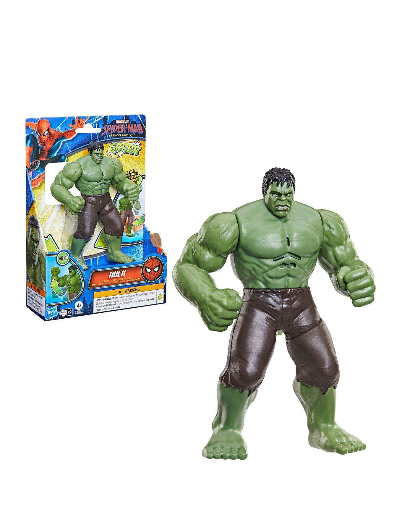 Image 1 of 7 of Spiderman Brand New Day Action FX Hulk 6 Inch Figure