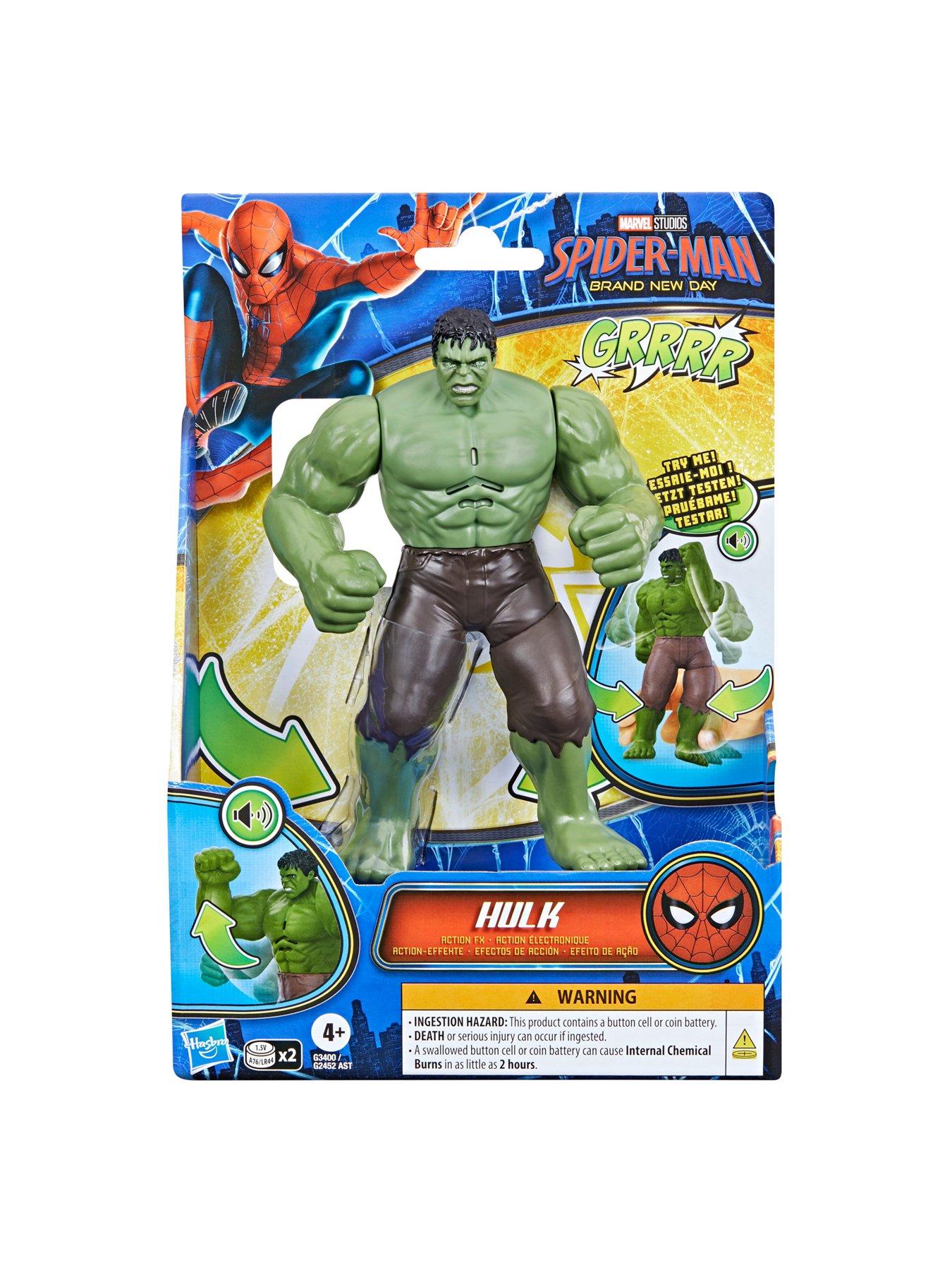 Image 3 of 7 of Spiderman Brand New Day Action FX Hulk 6 Inch Figure