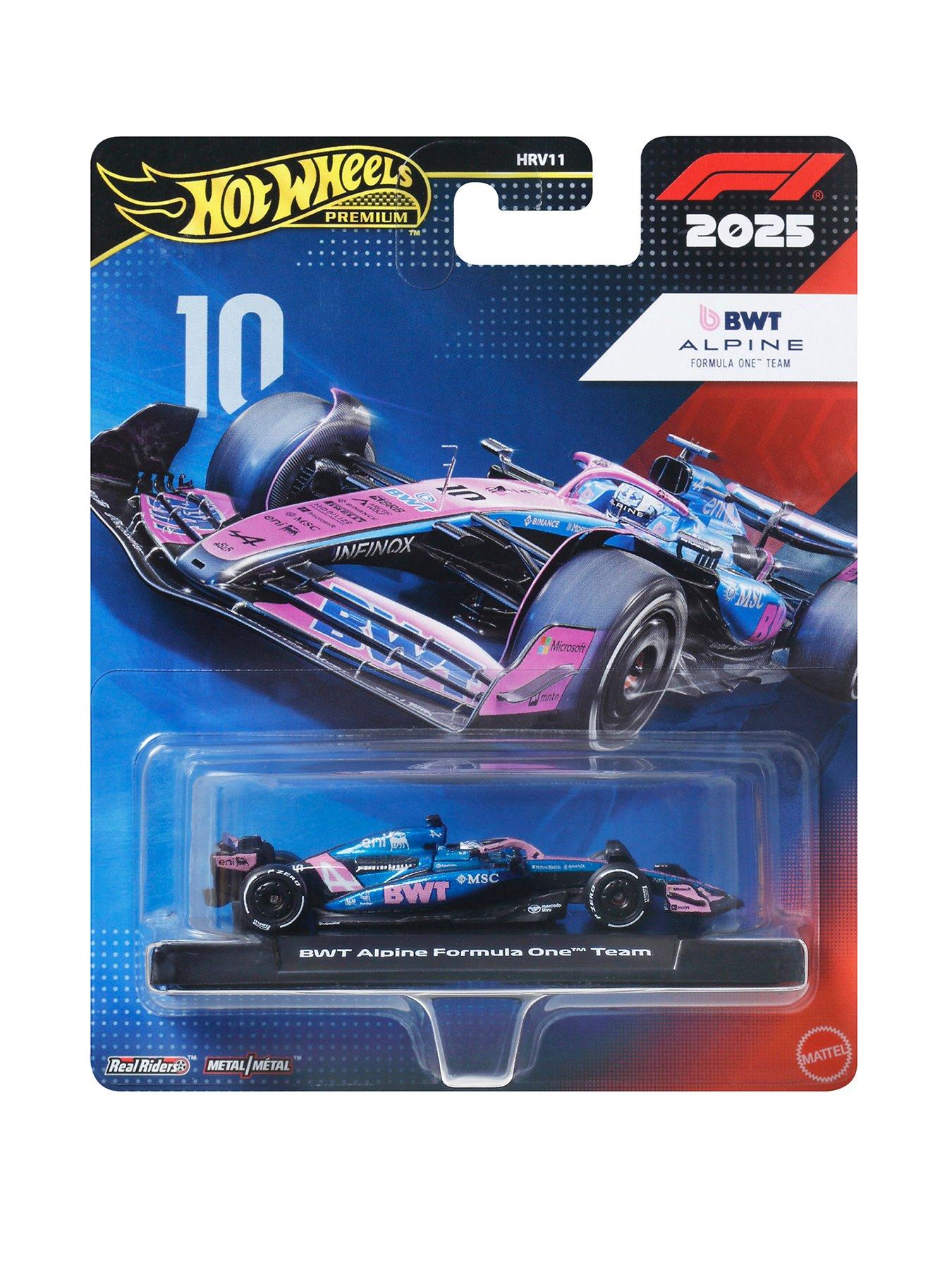 Hot Wheels 1:64 Scale Premium Die-Cast BWT Alpine – Pierre Gasly #10 Formula 1 Collectible Toy Race Car